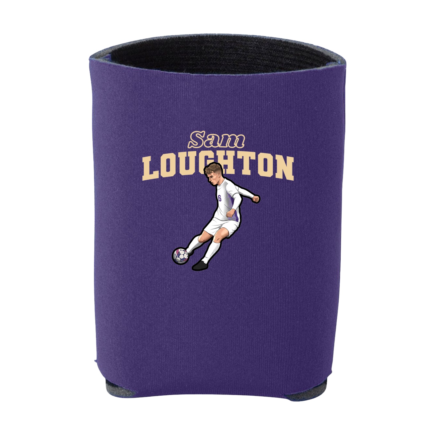 Can Holder — Name Arch in Purple