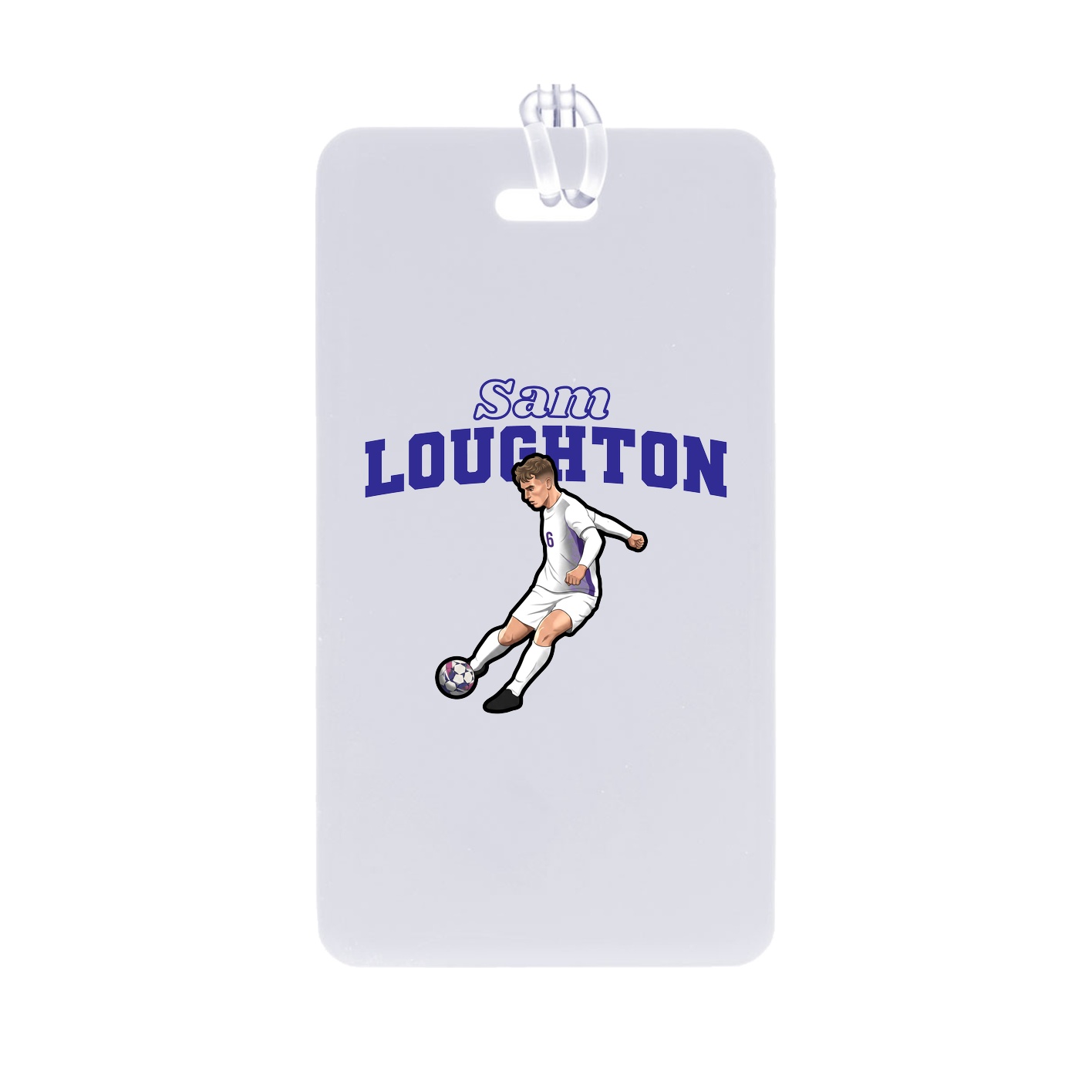 Bag Tag — Name Arch in Classic