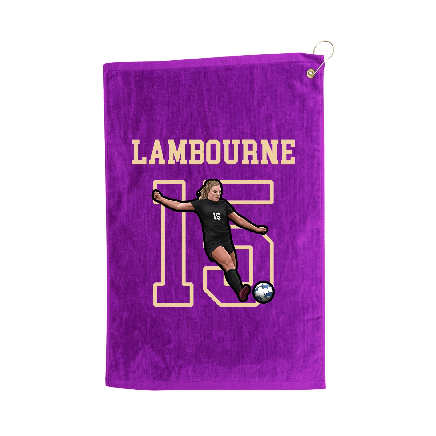 Golf Towel — Shirsey in Purple