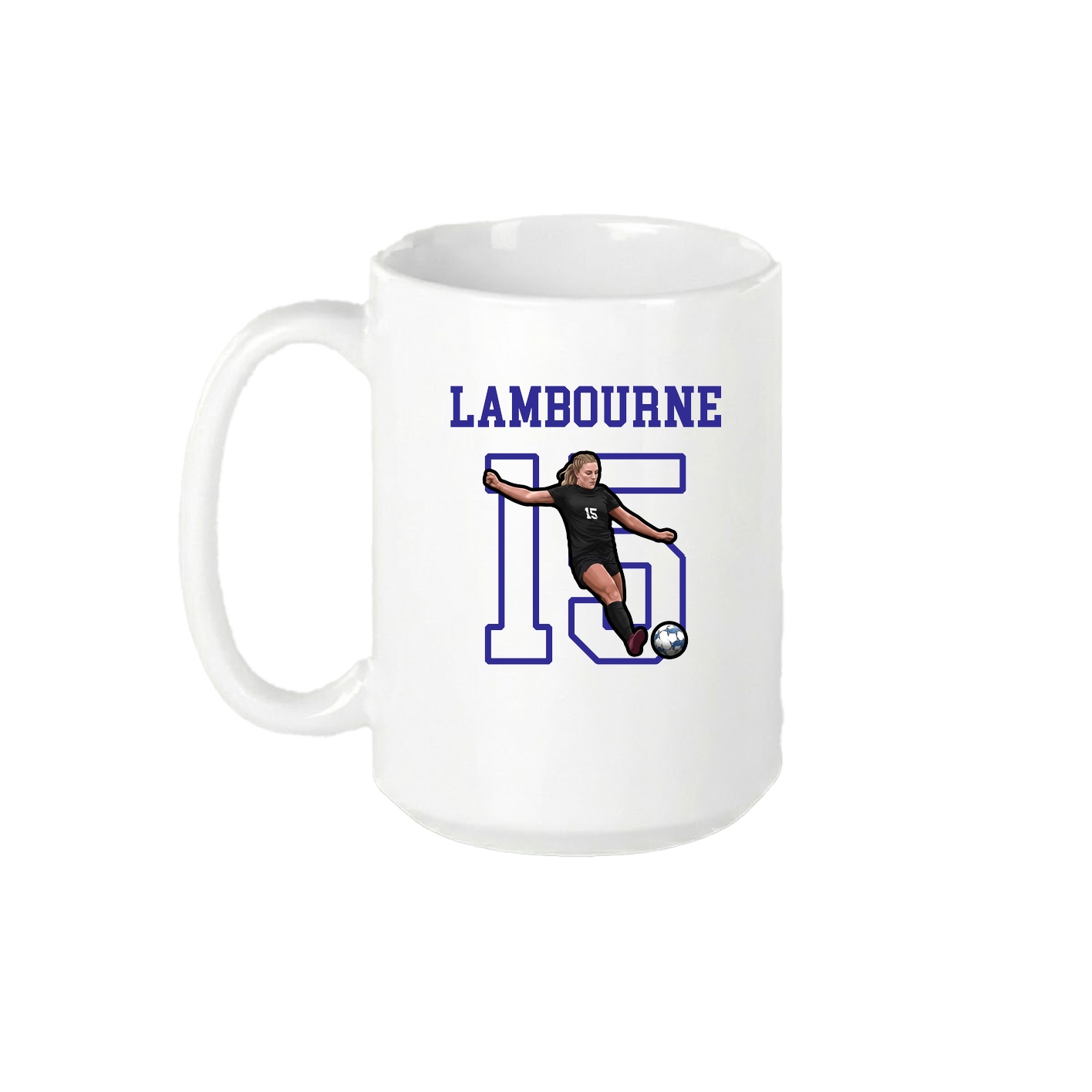 15oz Coffee Mug — Shirsey in White