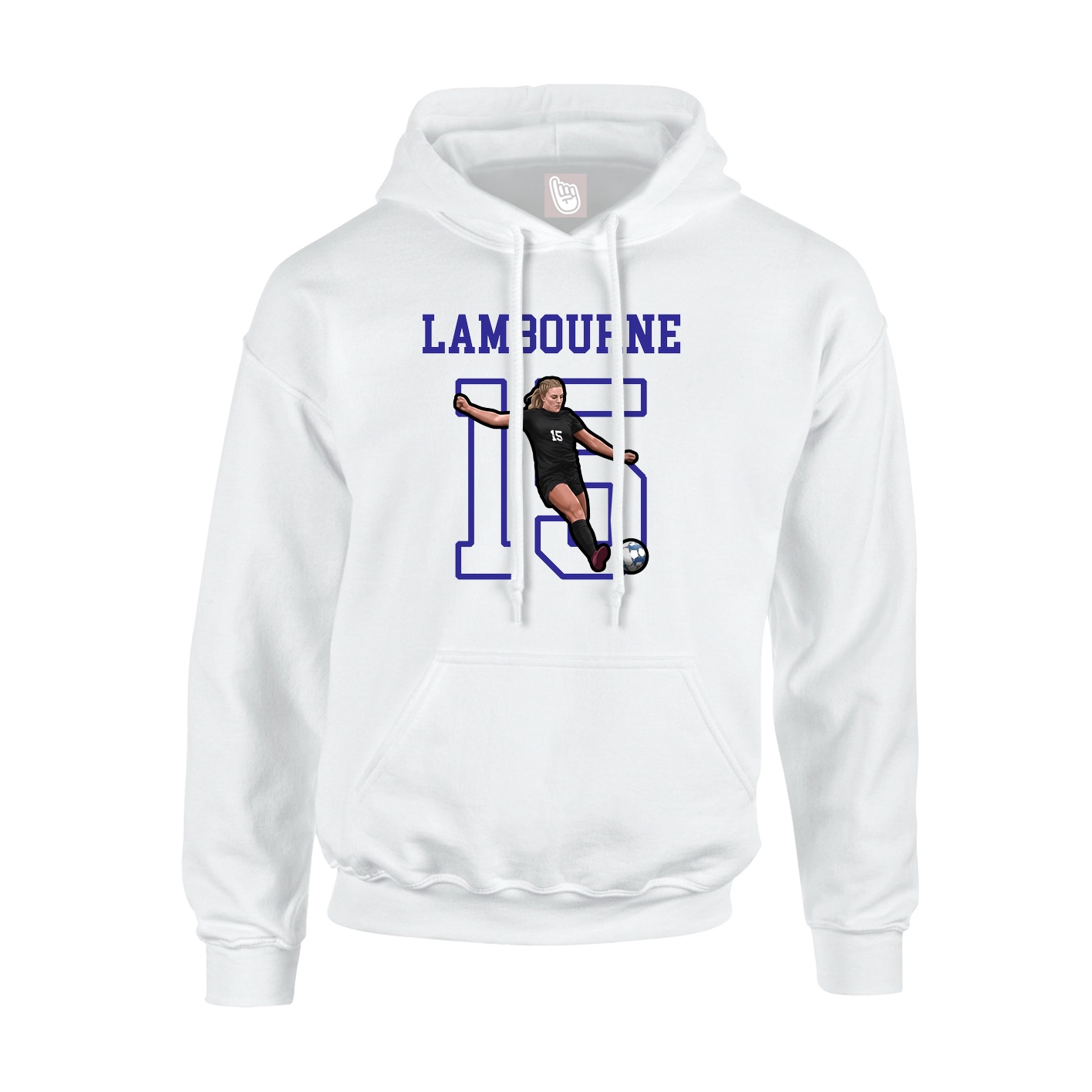 Youth Hoodie — Shirsey in White