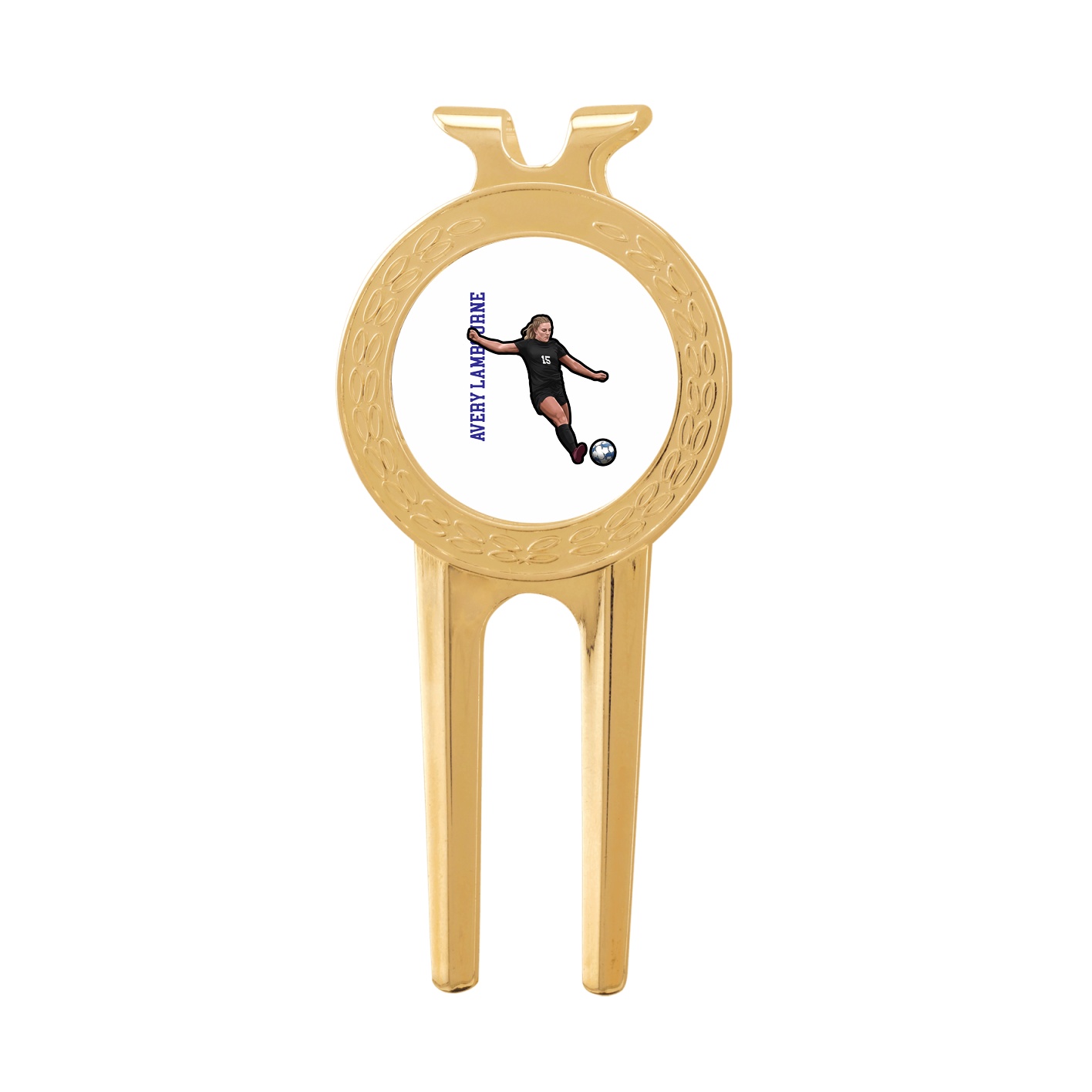 Divot Tool with Ball Marker — Name Vertical in Classic