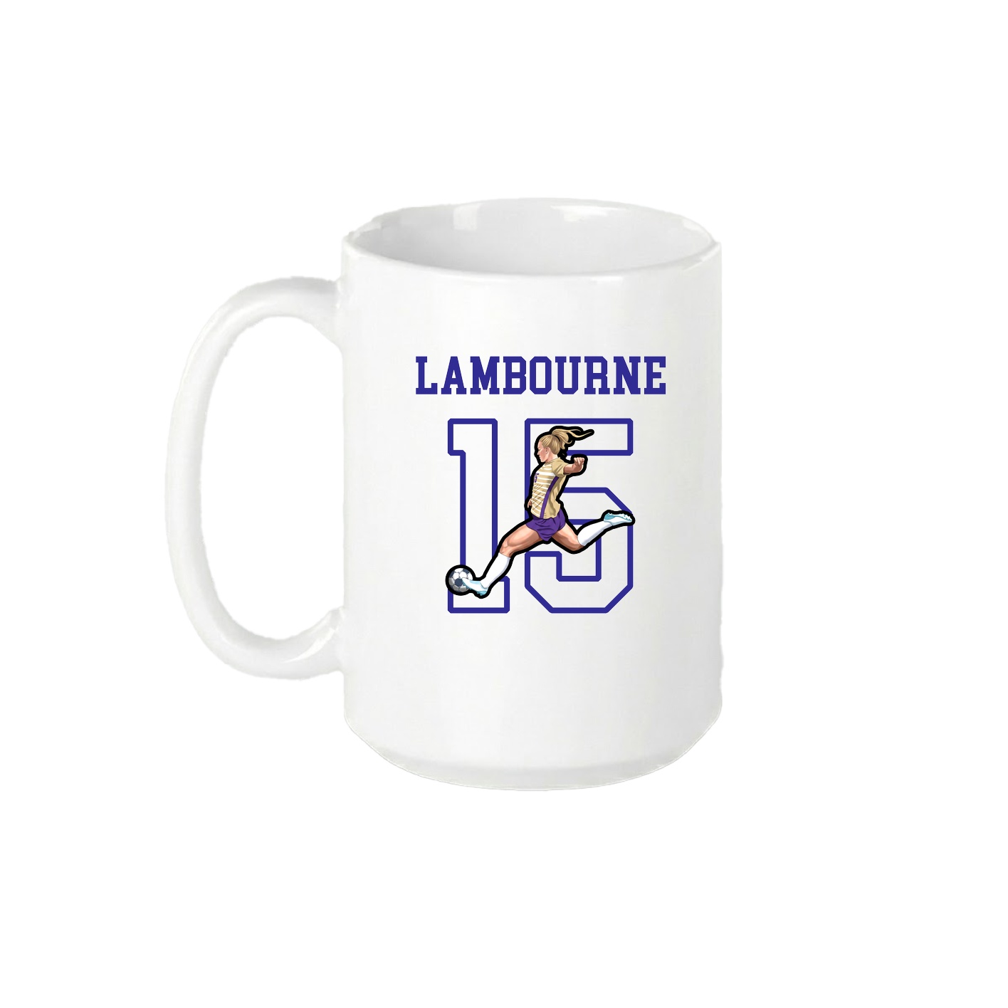15oz Coffee Mug — Shirsey in White