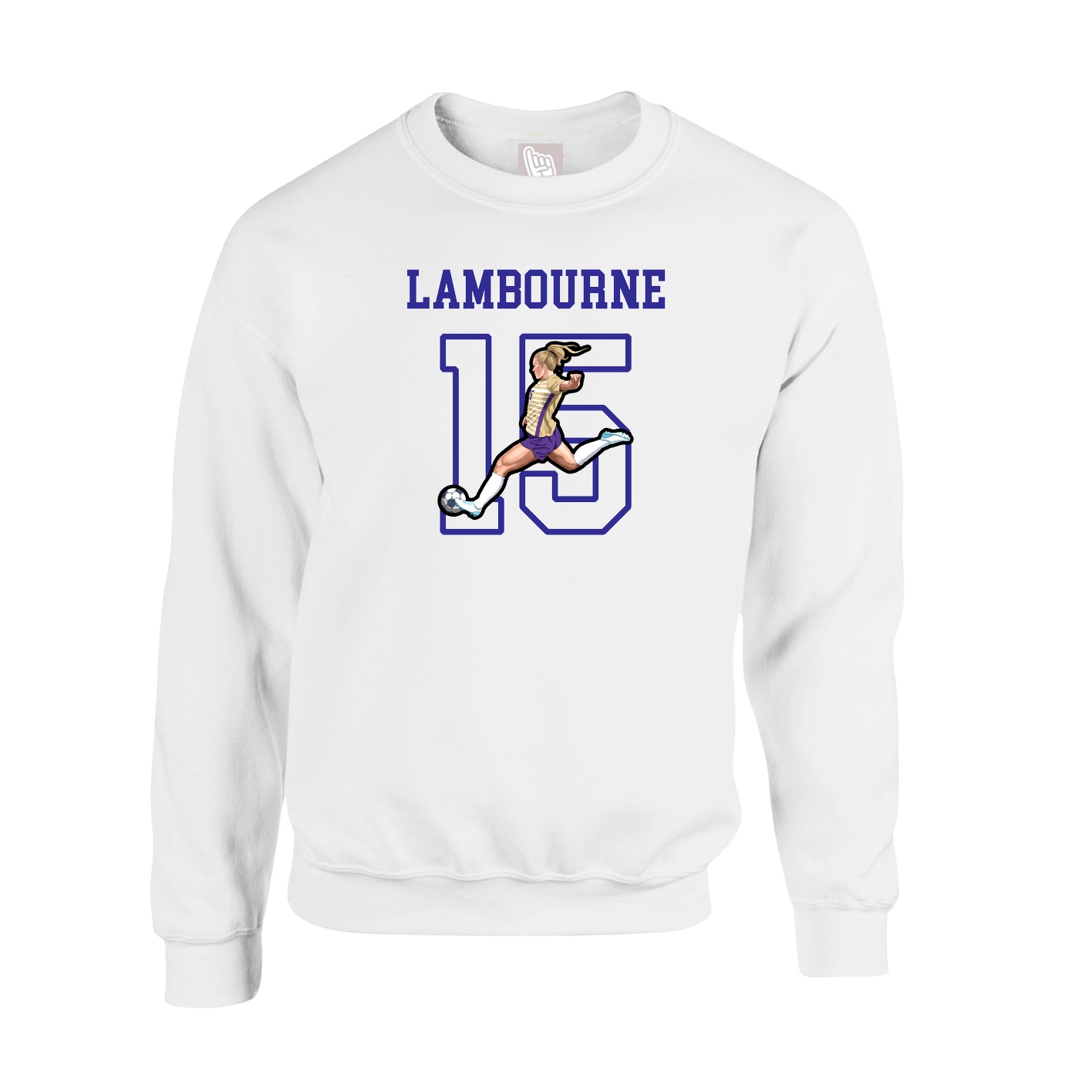 Fleece Crew — Shirsey in White