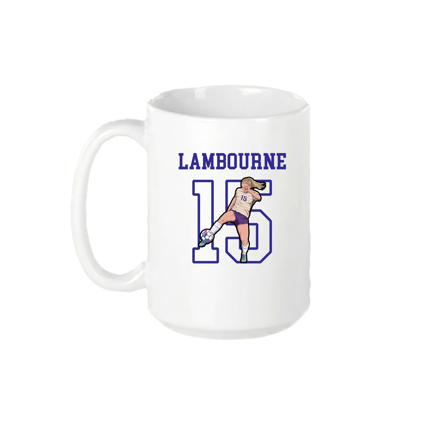 15oz Coffee Mug — Shirsey in White