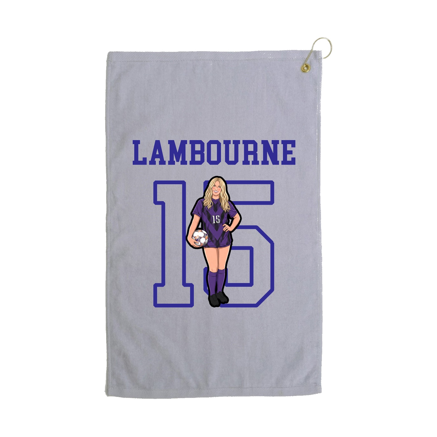 Golf Towel — Shirsey in Grey