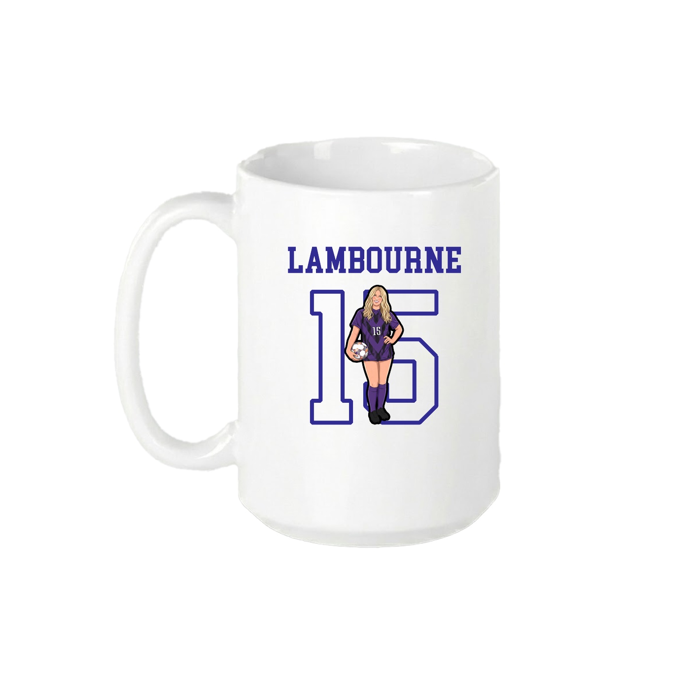 15oz Coffee Mug — Shirsey in White