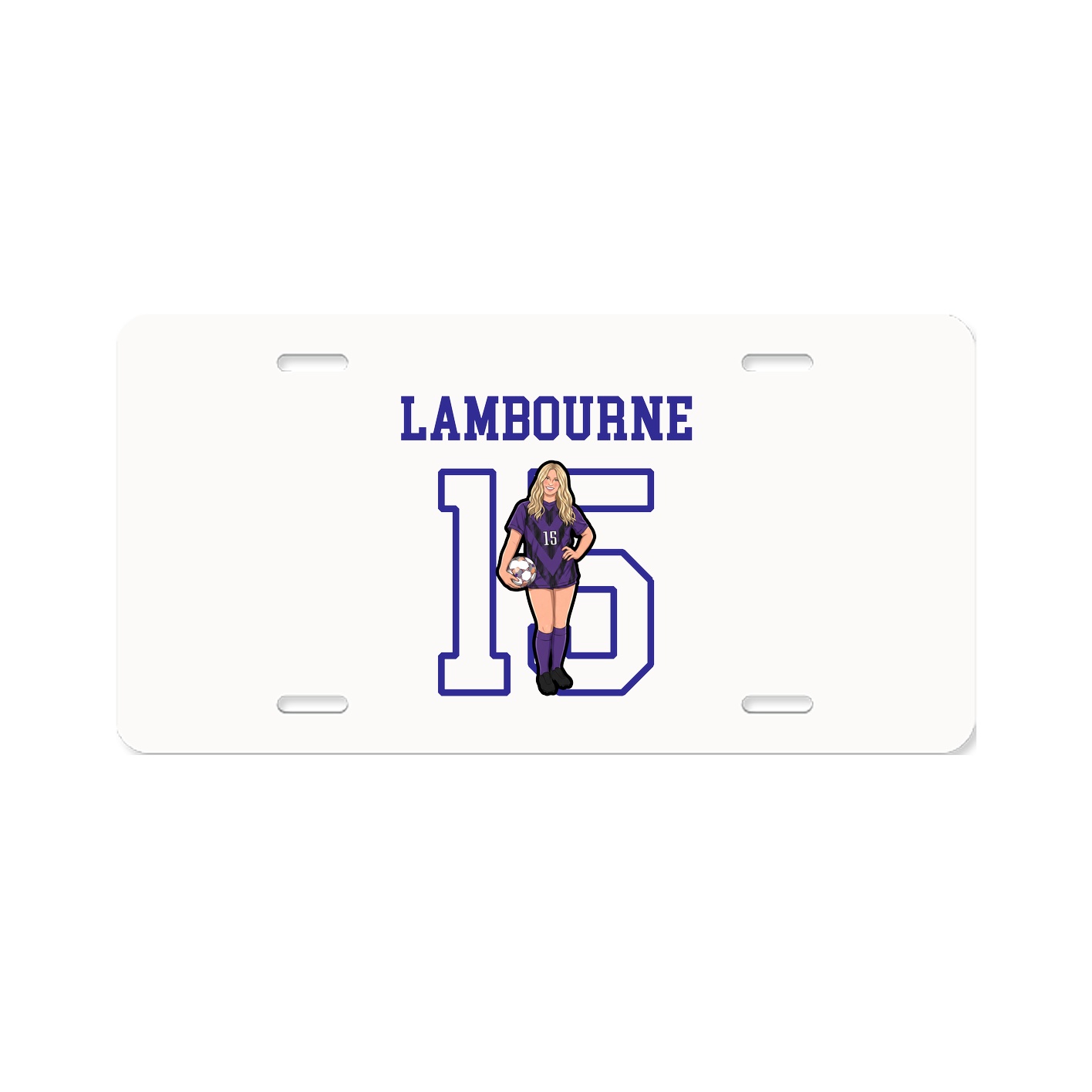 License Plate — Shirsey in Classic