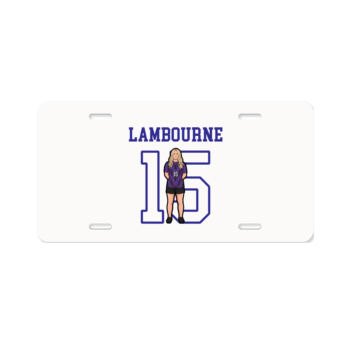License Plate — Shirsey in Classic