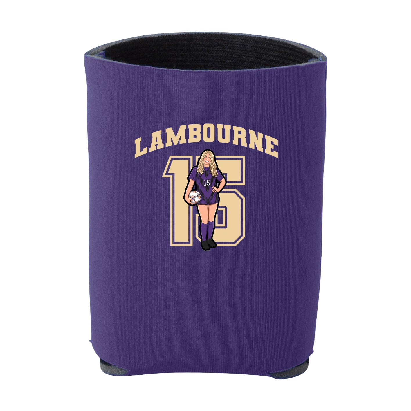Can Holder — Number in Purple