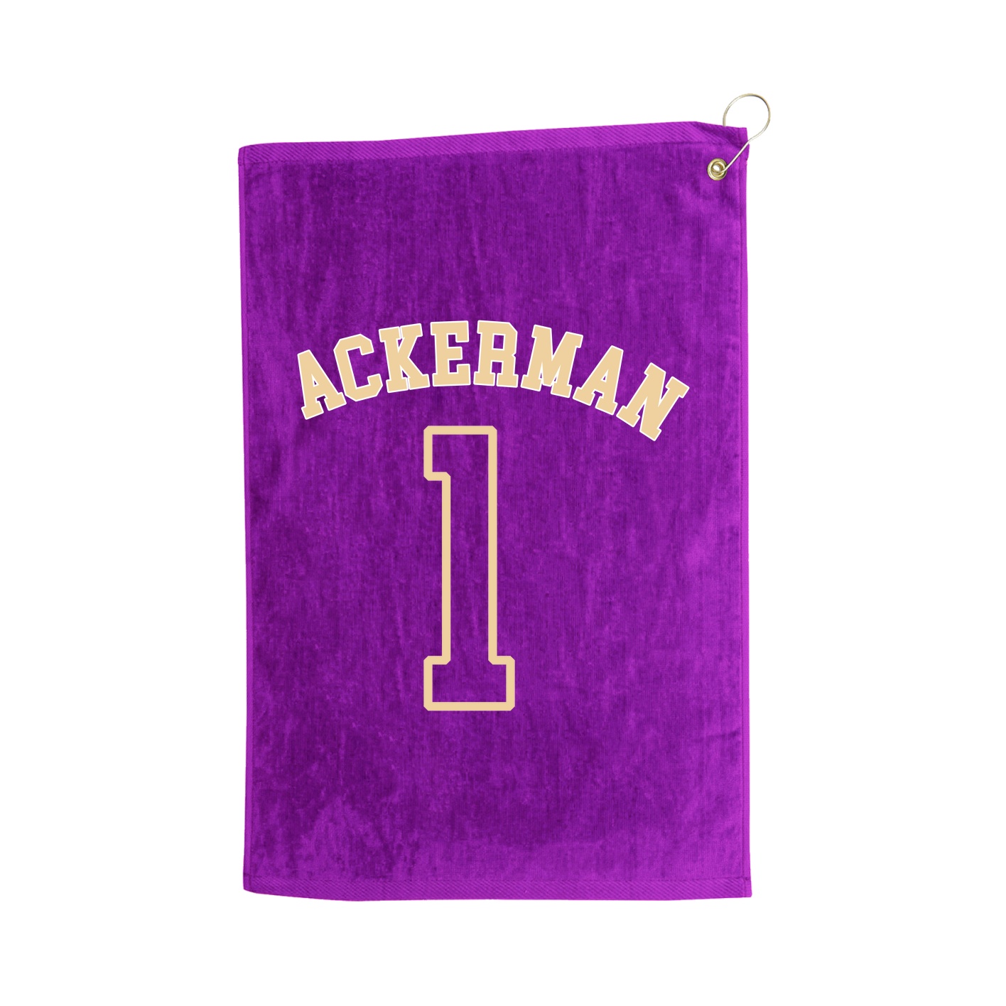 Golf Towel — Shirsey Arch in Purple