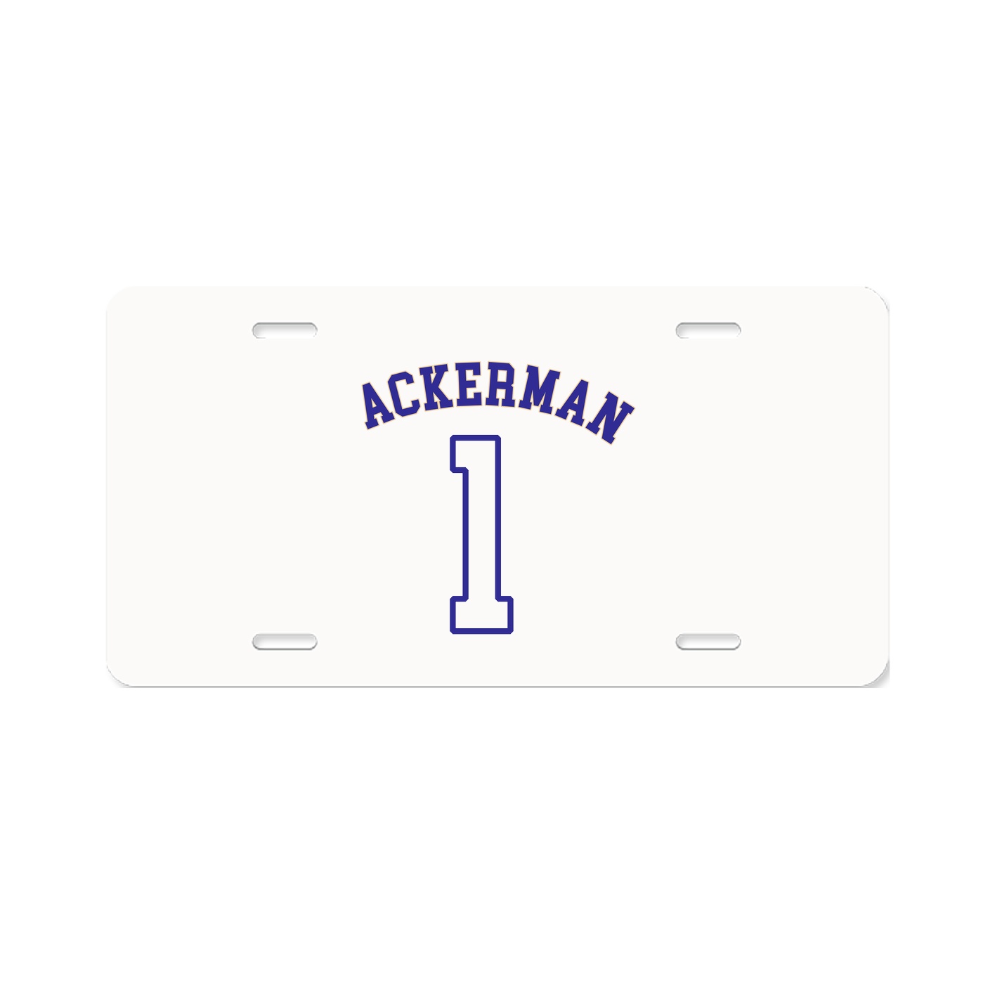 License Plate — Shirsey Arch in Classic