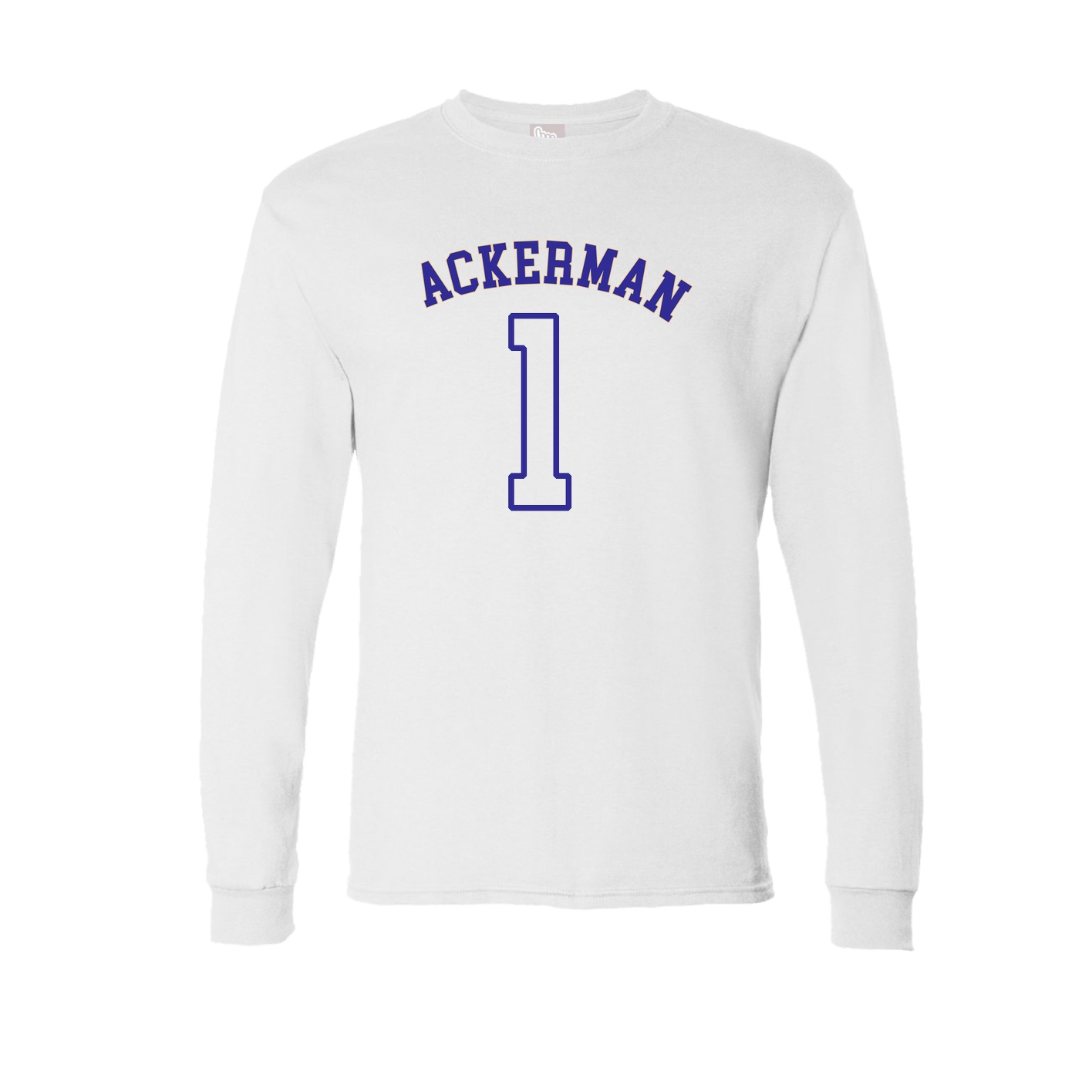 Long Sleeve Tee — Shirsey Arch in White