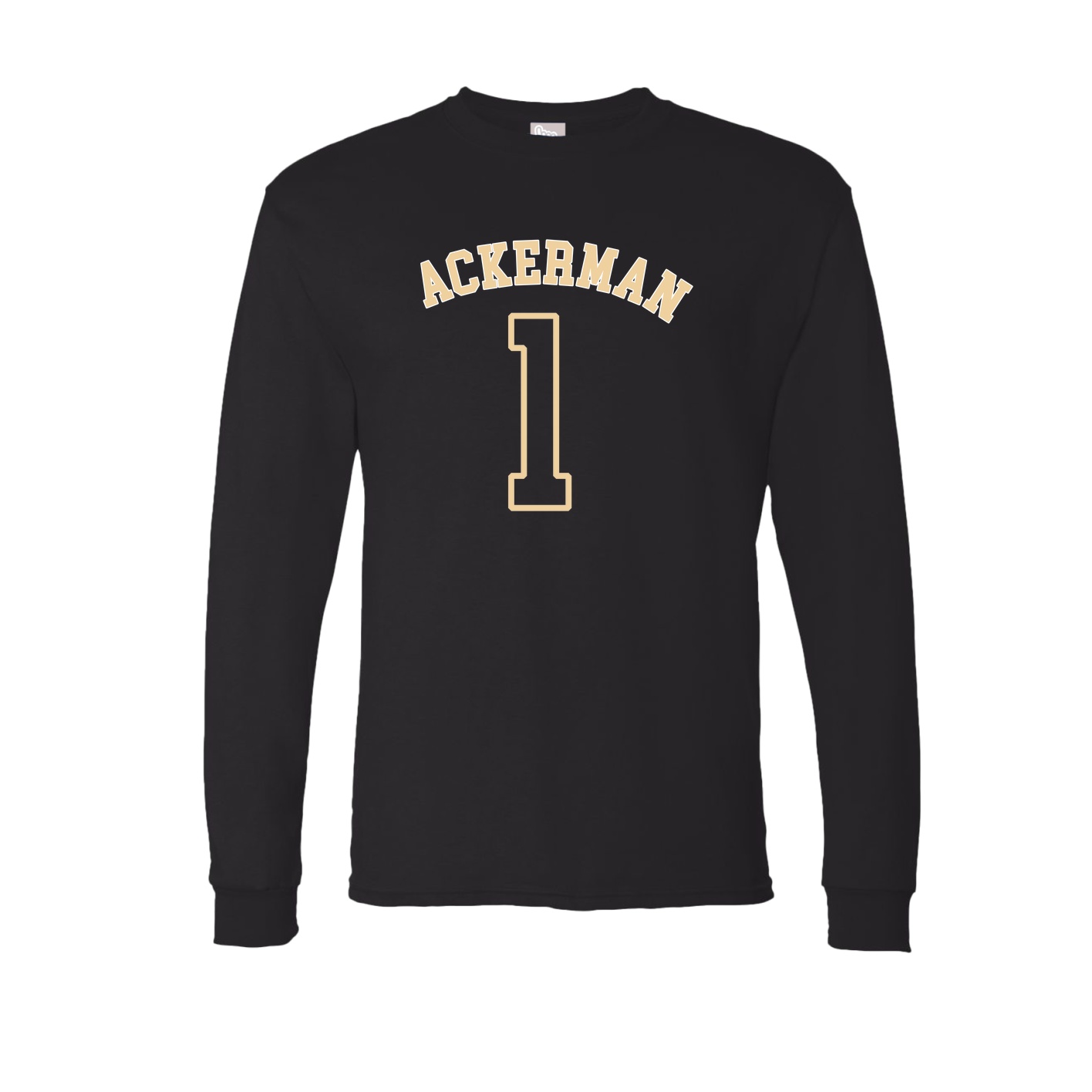 Long Sleeve Tee — Shirsey Arch in Black