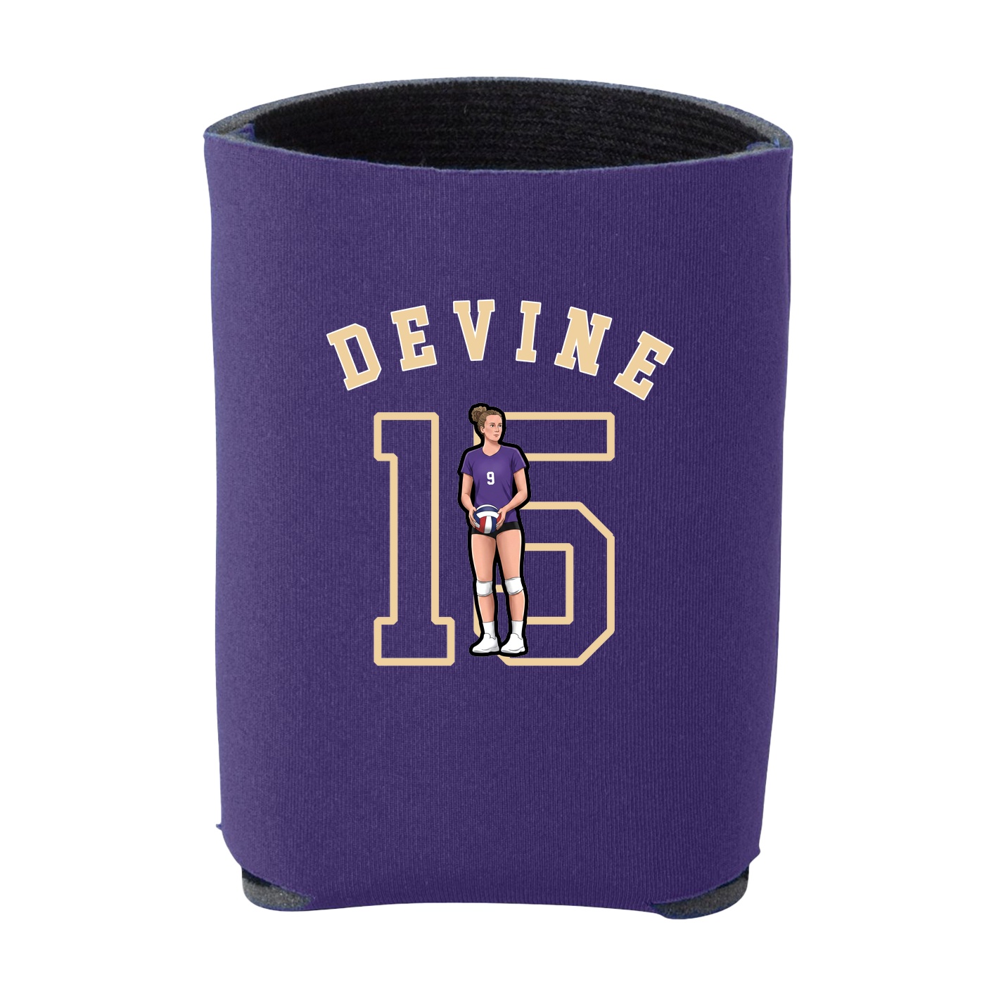 Can Holder — Shirsey Arch in Purple