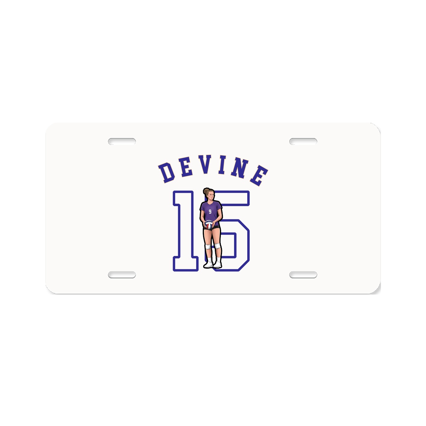 License Plate — Shirsey Arch in Classic