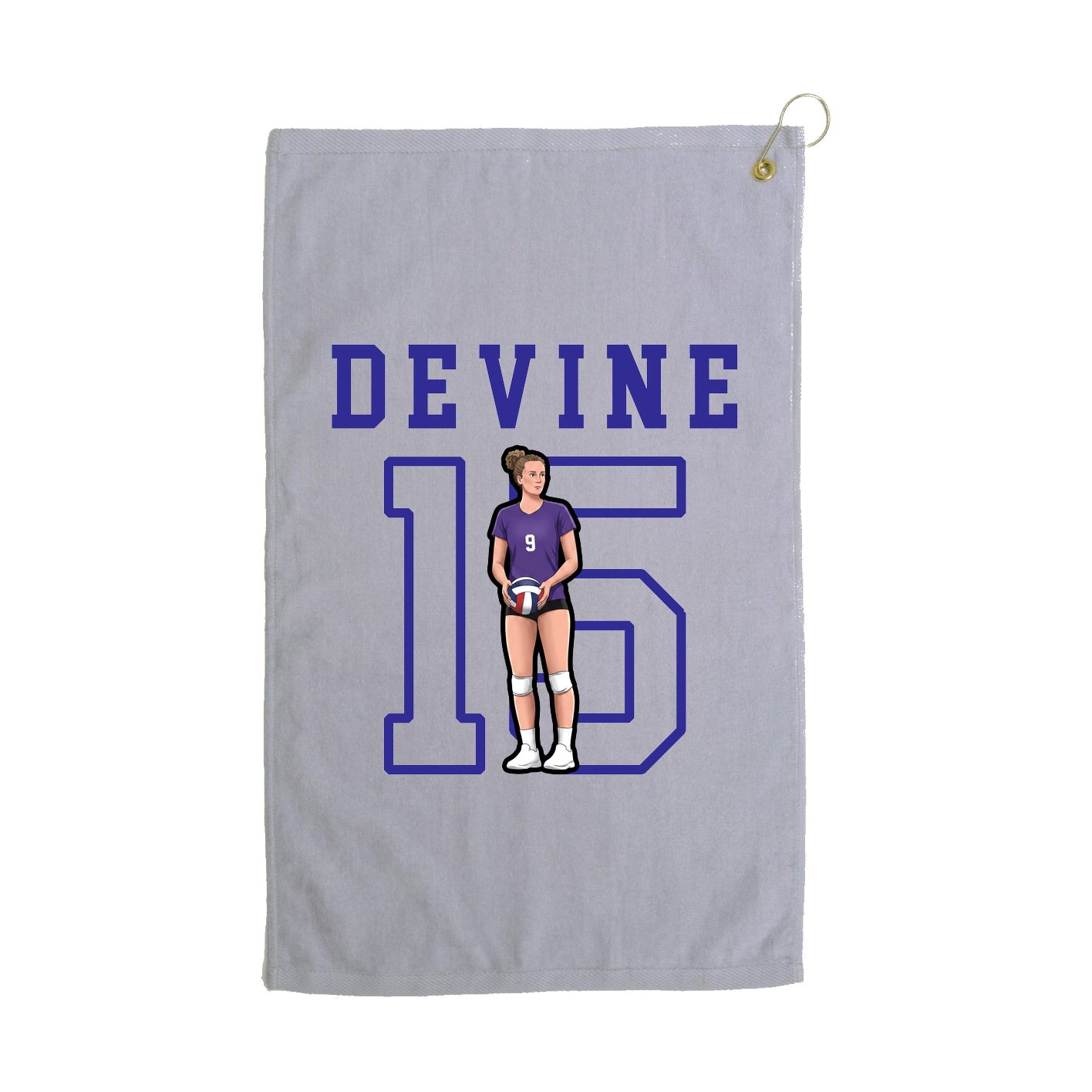 Golf Towel — Shirsey in Grey