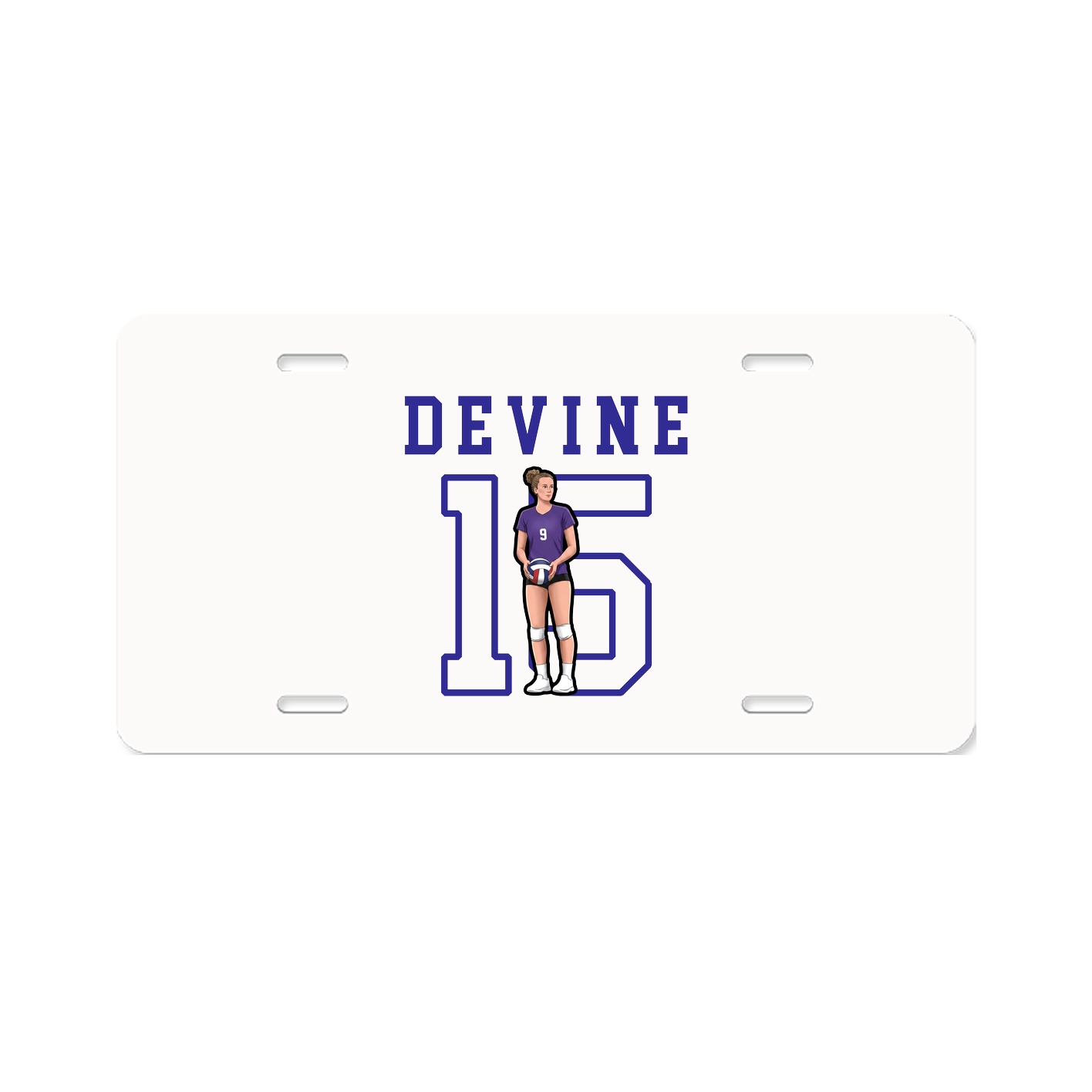 License Plate — Shirsey in Classic