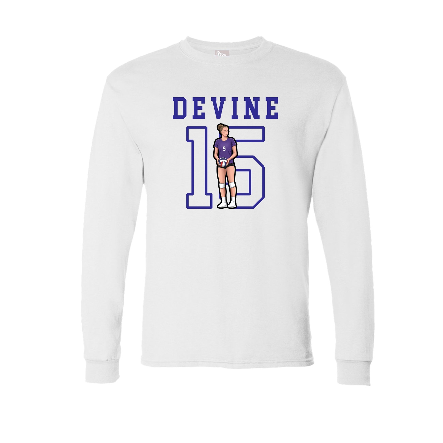 Long Sleeve Tee — Shirsey in White