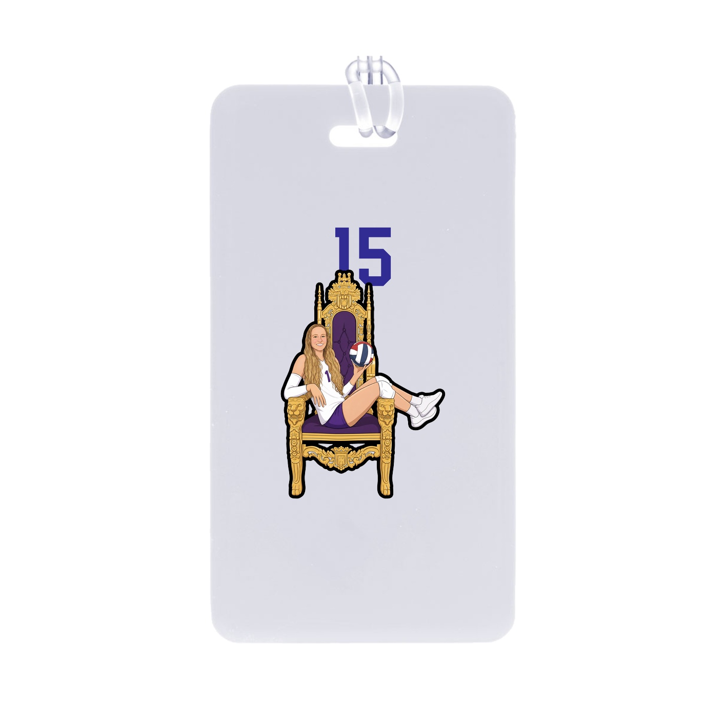 Bag Tag — Number Top in Classic