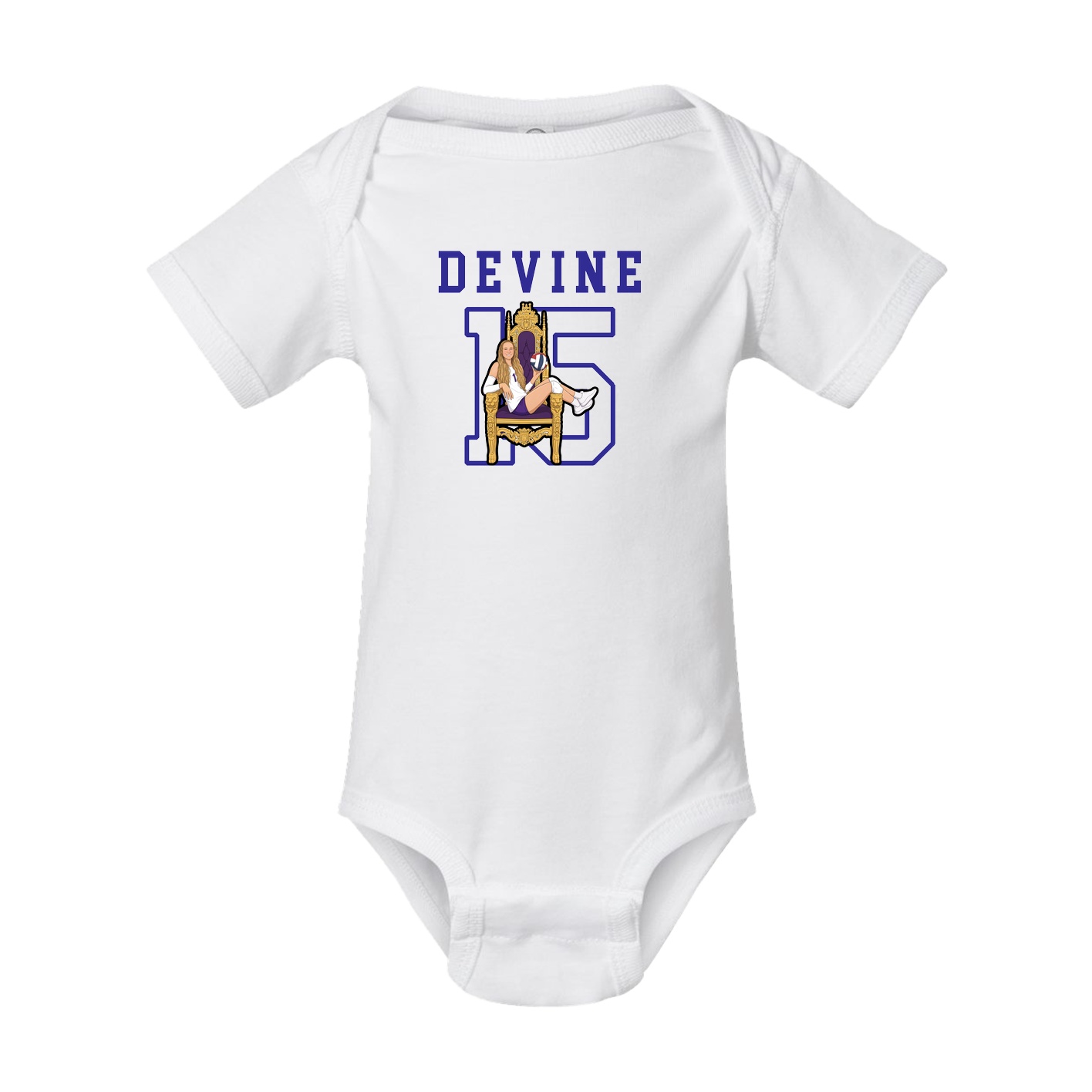 Baby Onesie — Shirsey in White