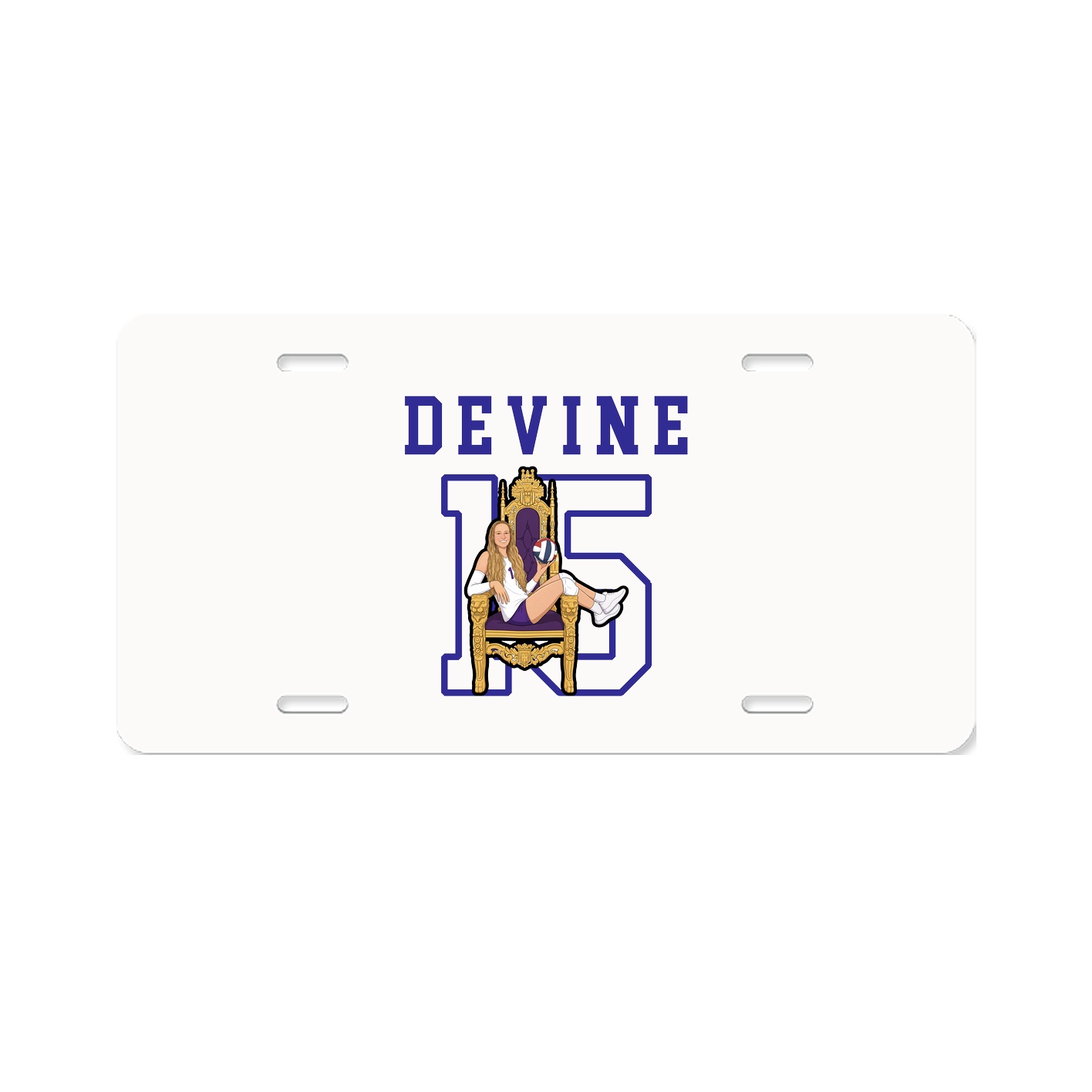 License Plate — Shirsey in Classic