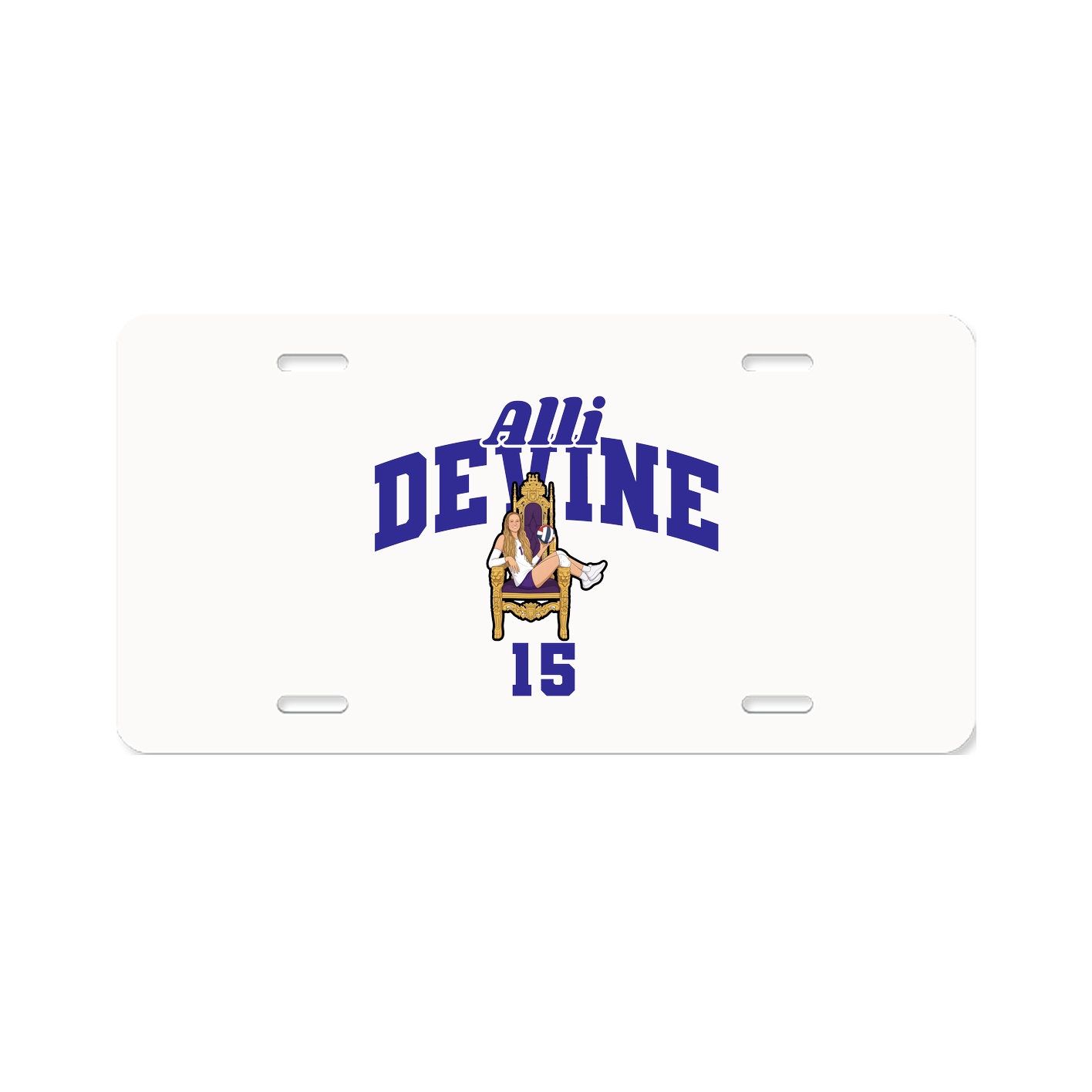 License Plate — Signature Arch in Classic