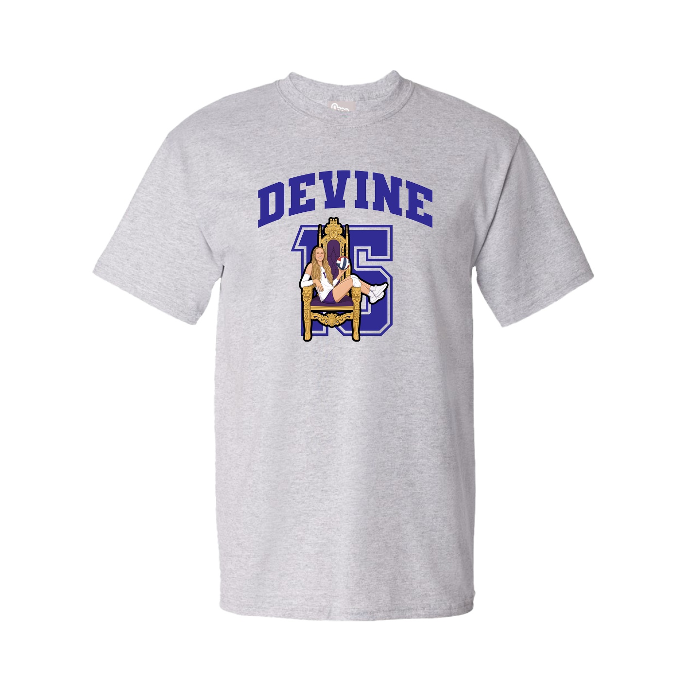 Tee — Number in Grey