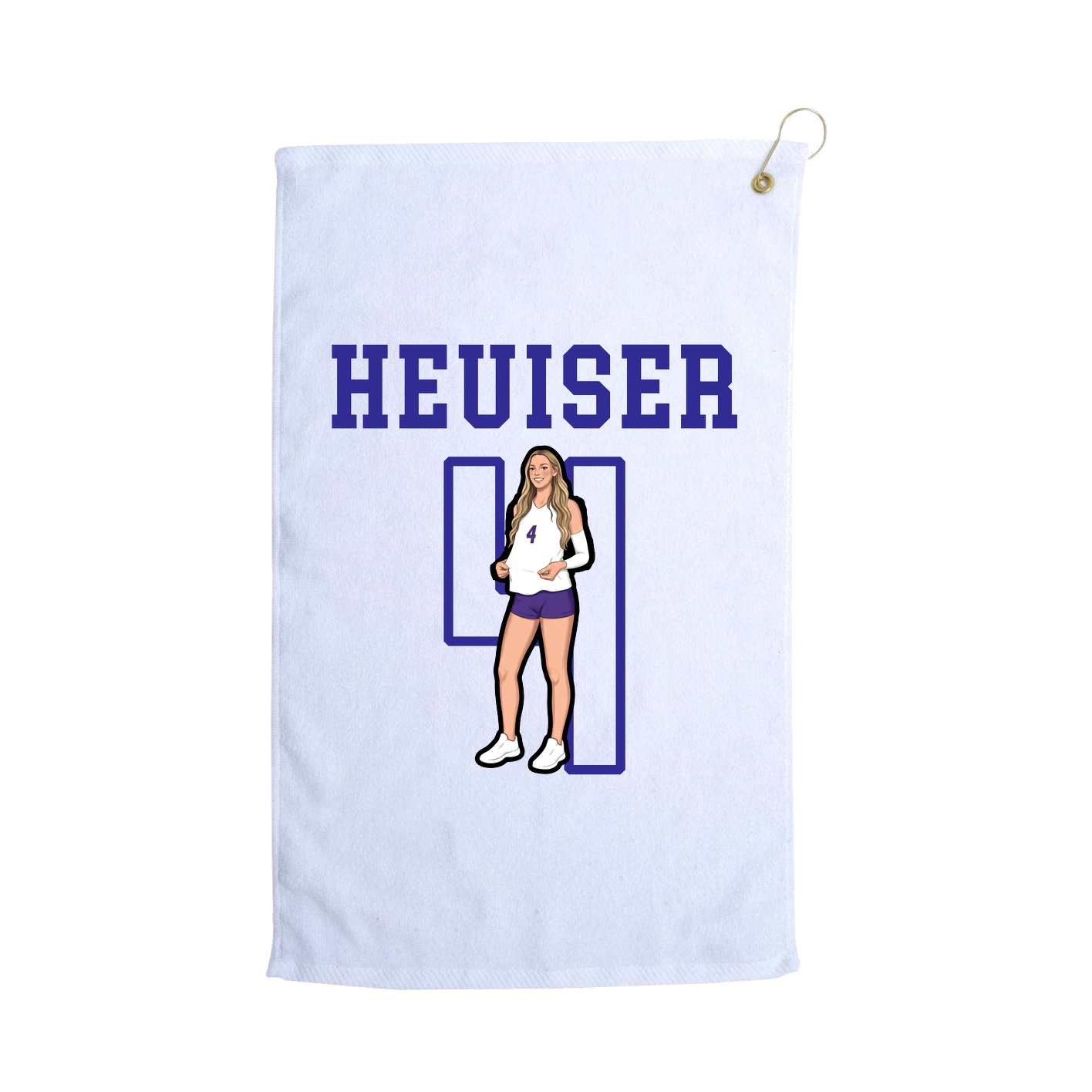 Golf Towel — Shirsey in White