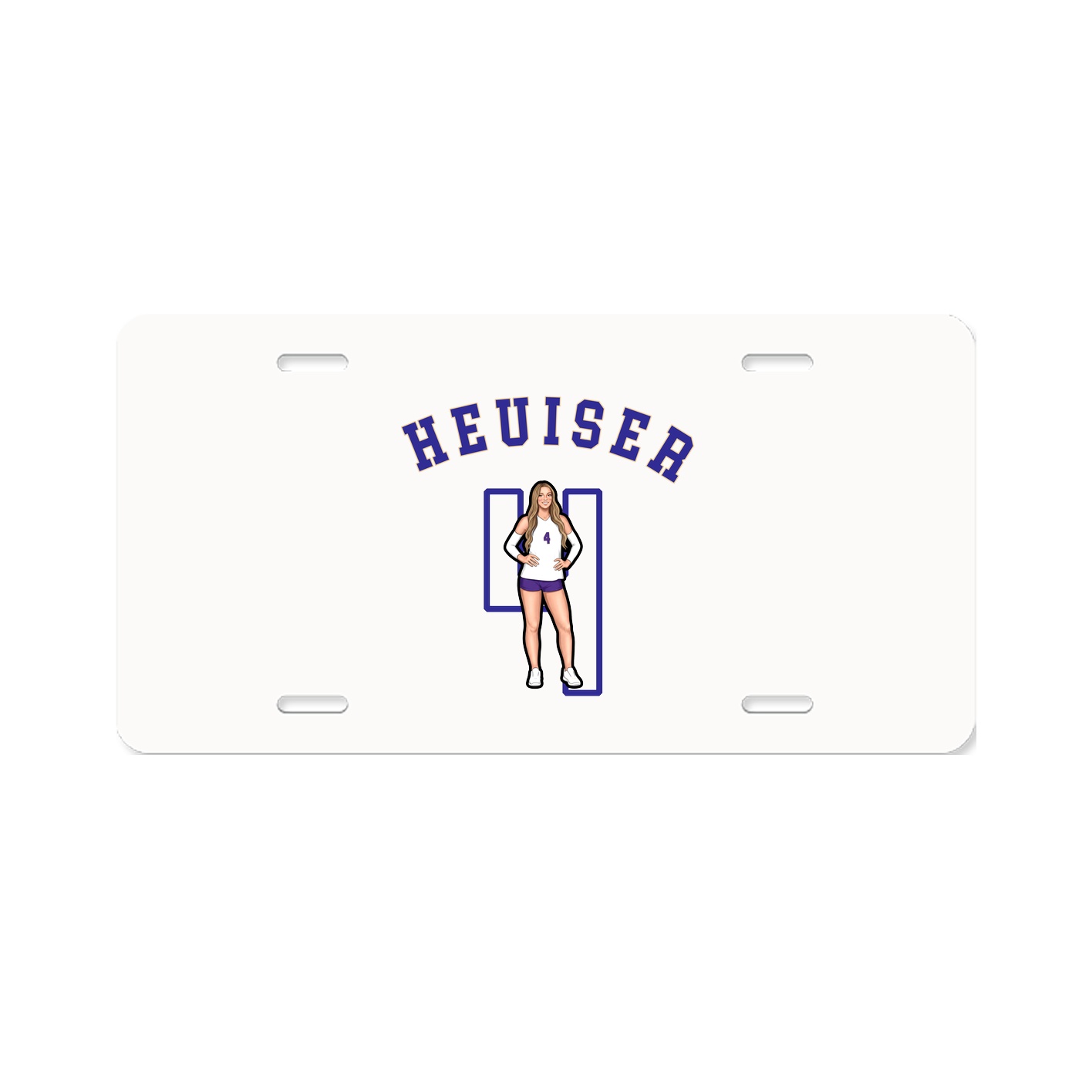 License Plate — Shirsey Arch in Classic
