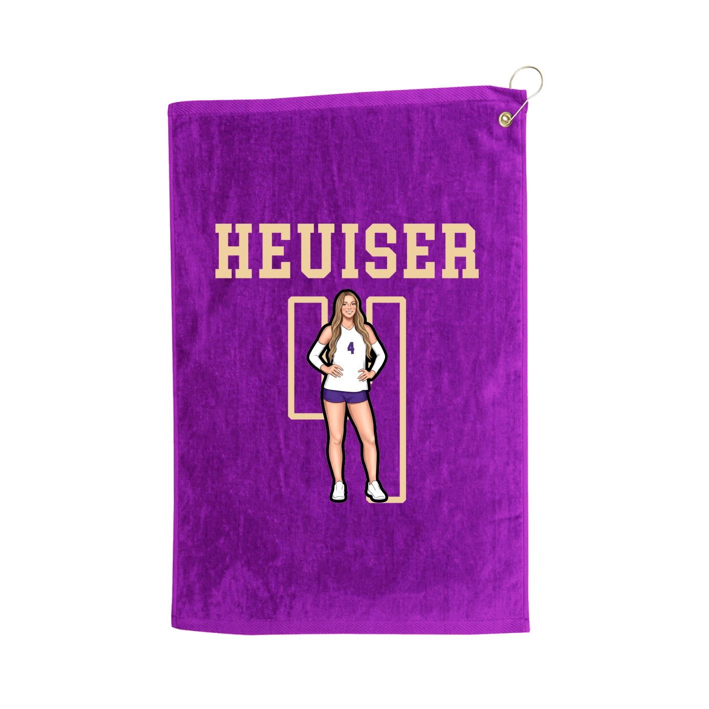 Golf Towel — Shirsey in Purple