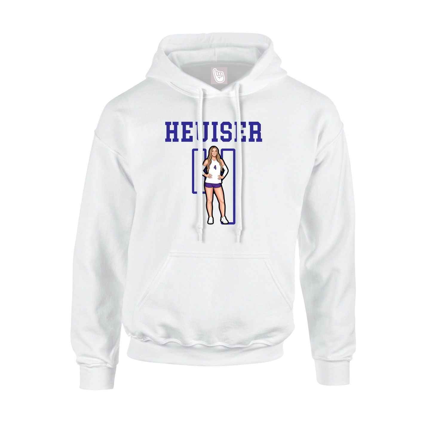 Youth Hoodie — Shirsey in White