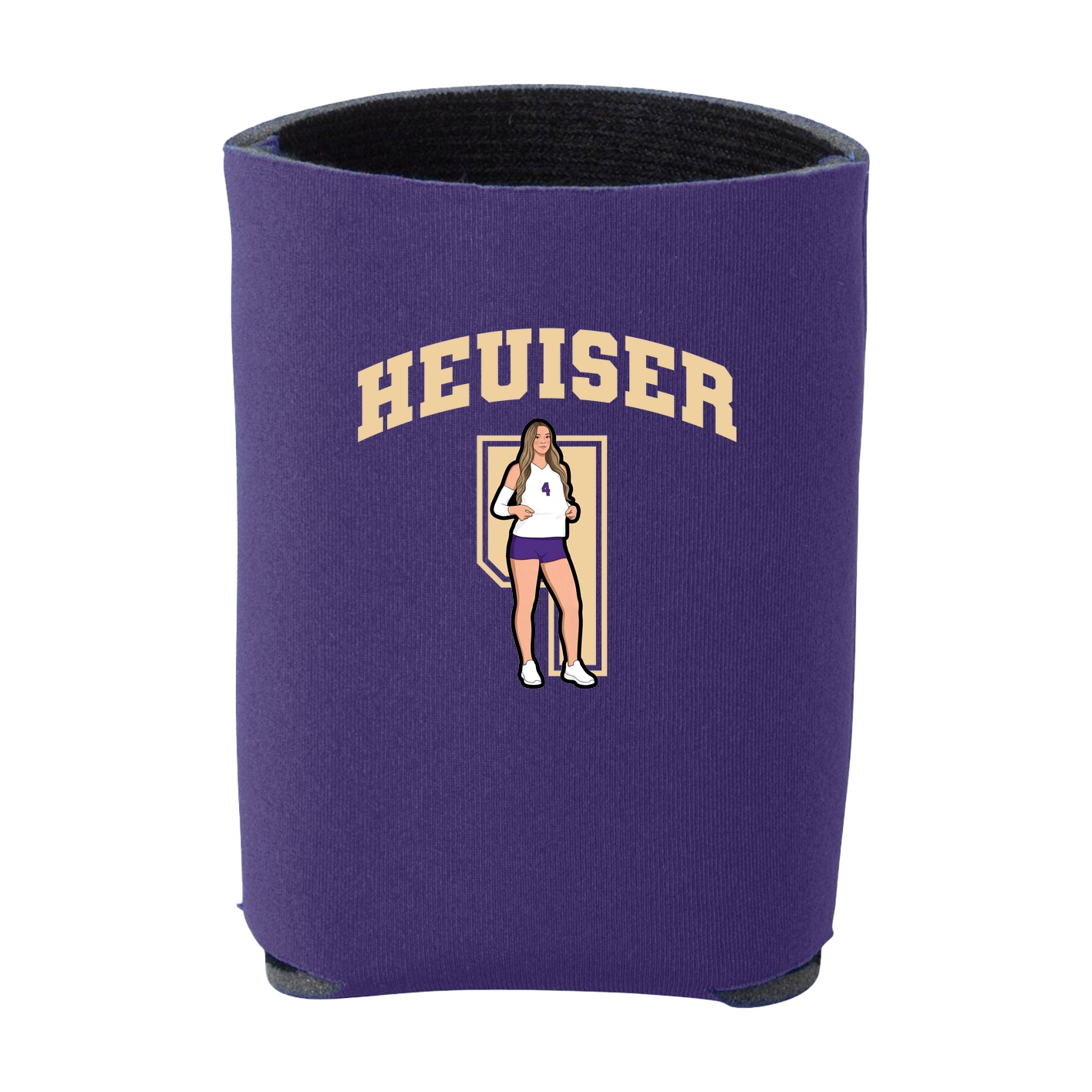 Can Holder — Number in Purple