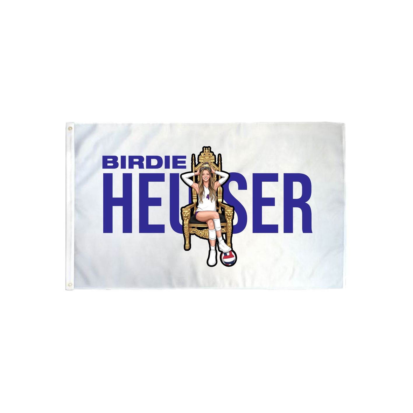 3x5 Flag — Player Name in Classic