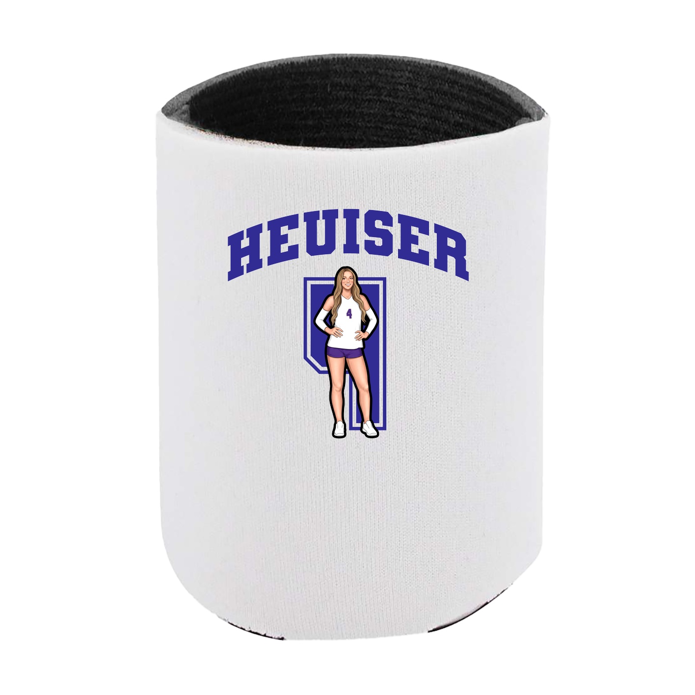 Can Holder — Number in White