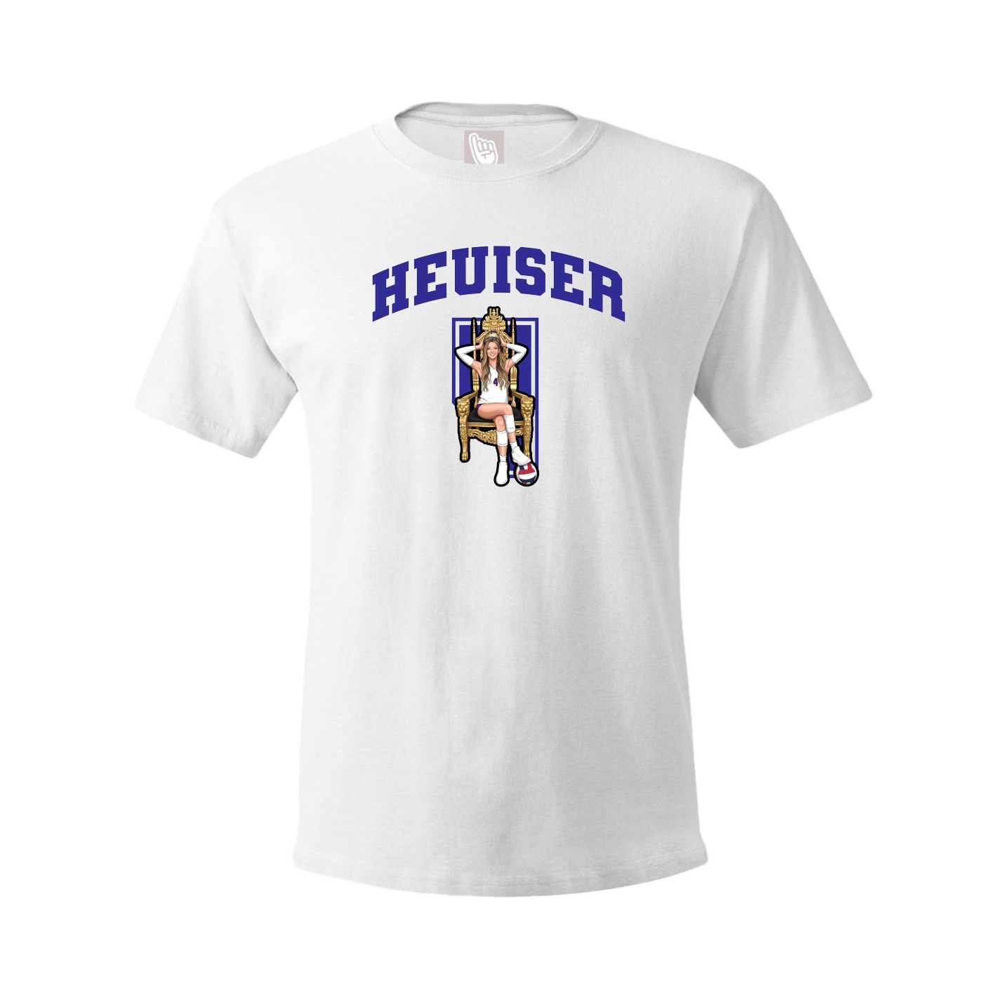 Tee — Number in White