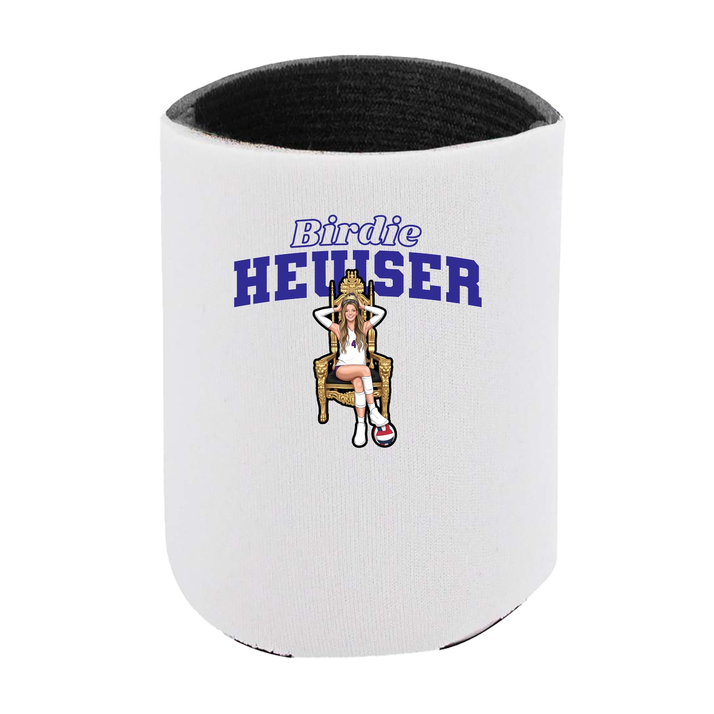Can Holder — Name Arch in White