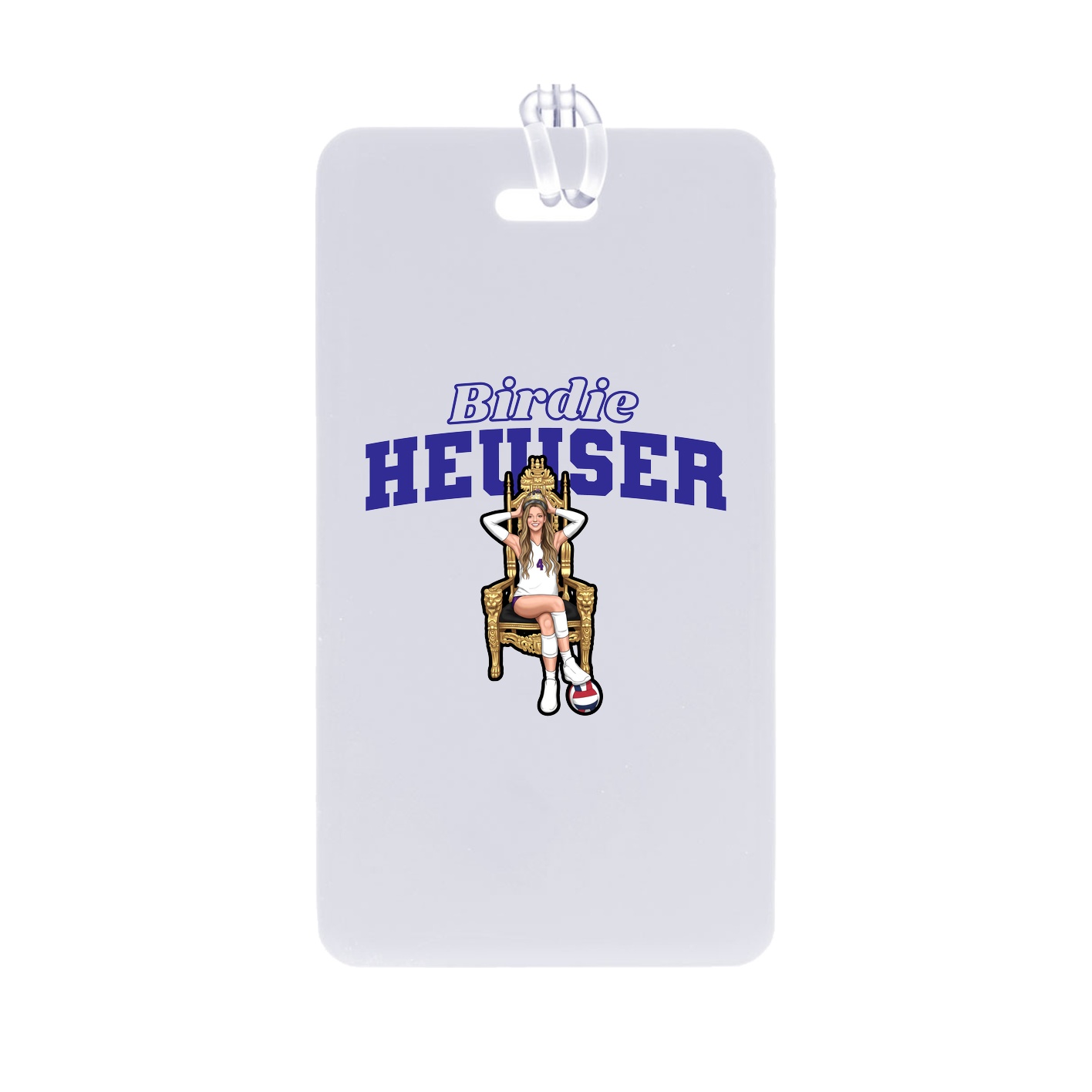 Bag Tag — Name Arch in Classic