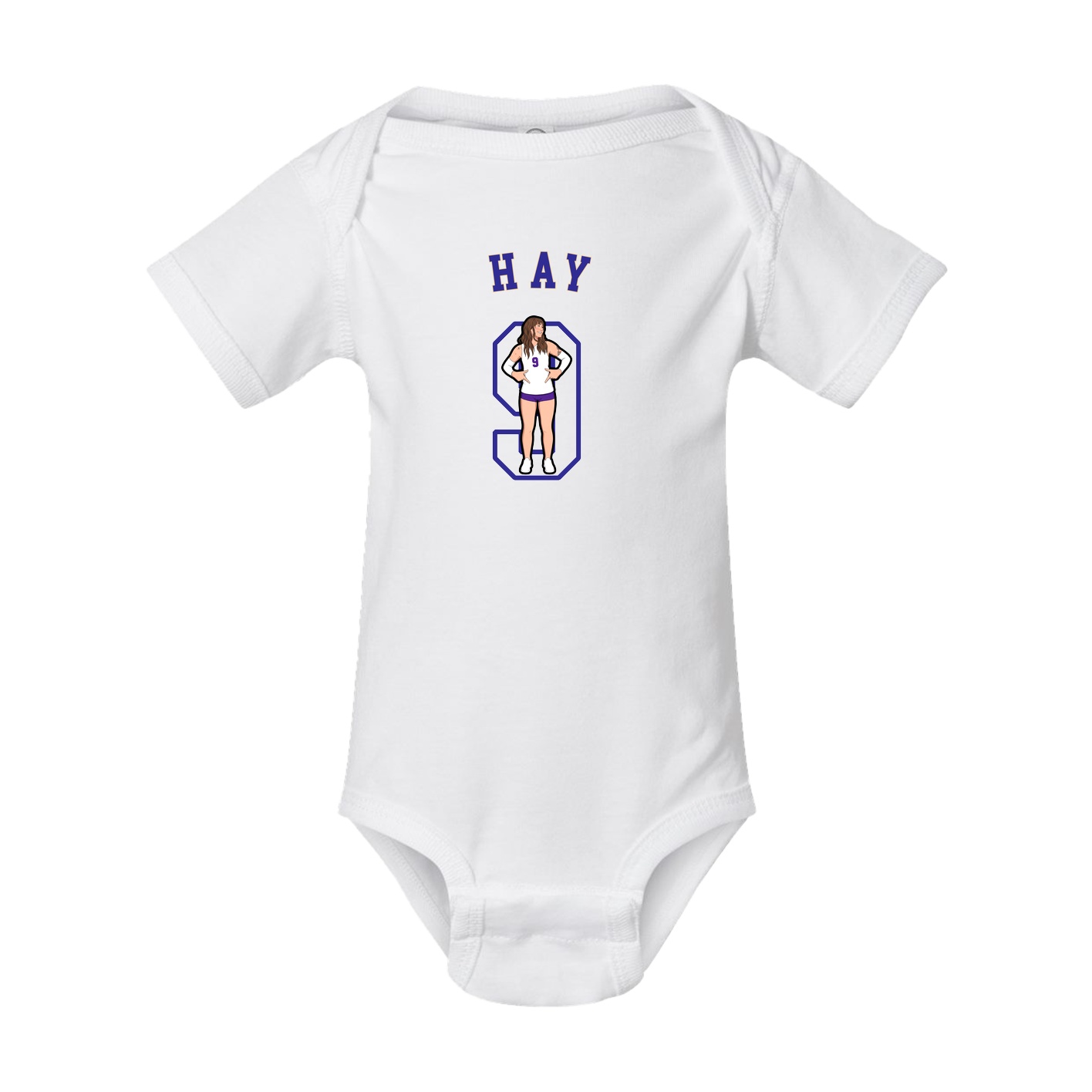 Baby Onesie — Shirsey Arch in White