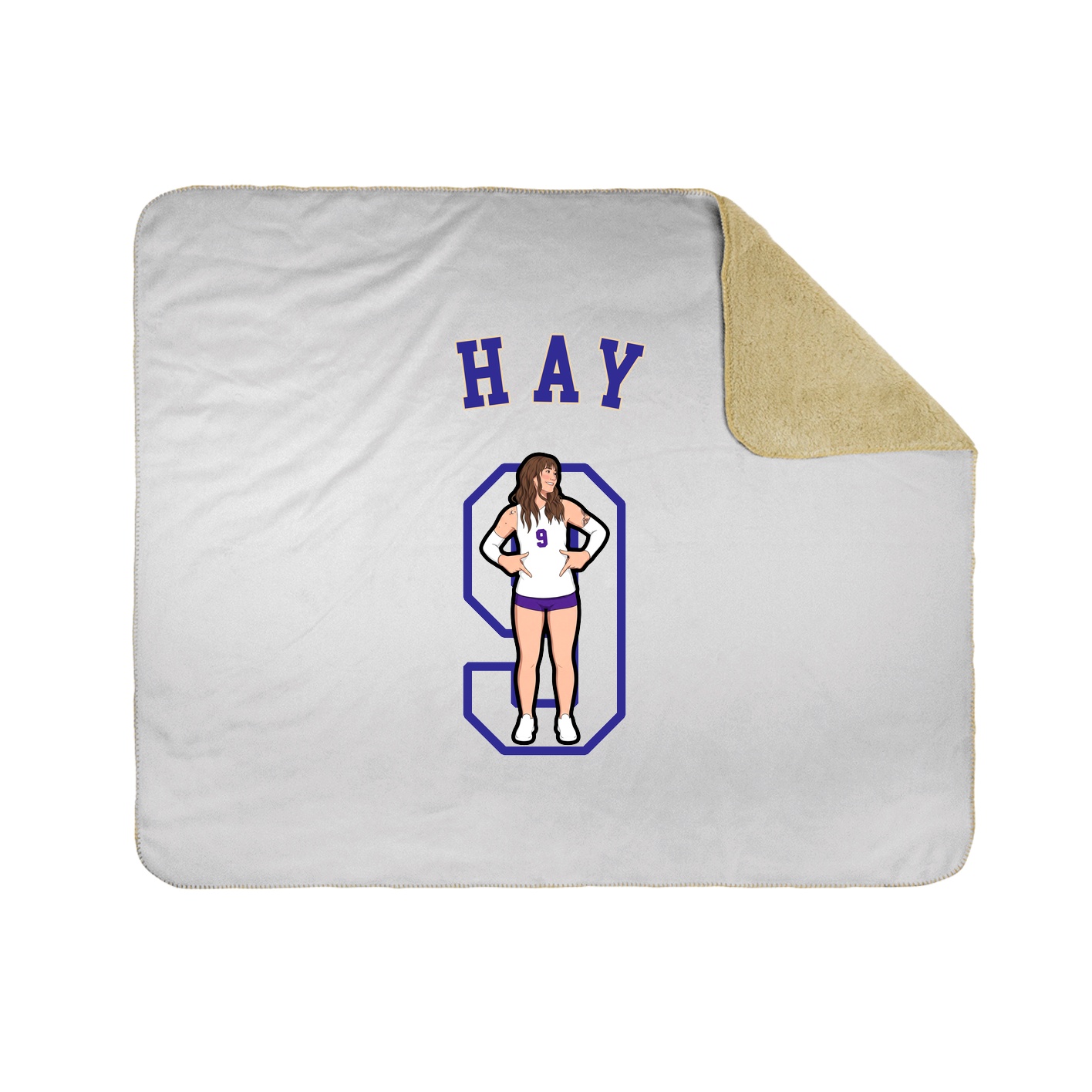 Throw Blanket — Shirsey Arch in White