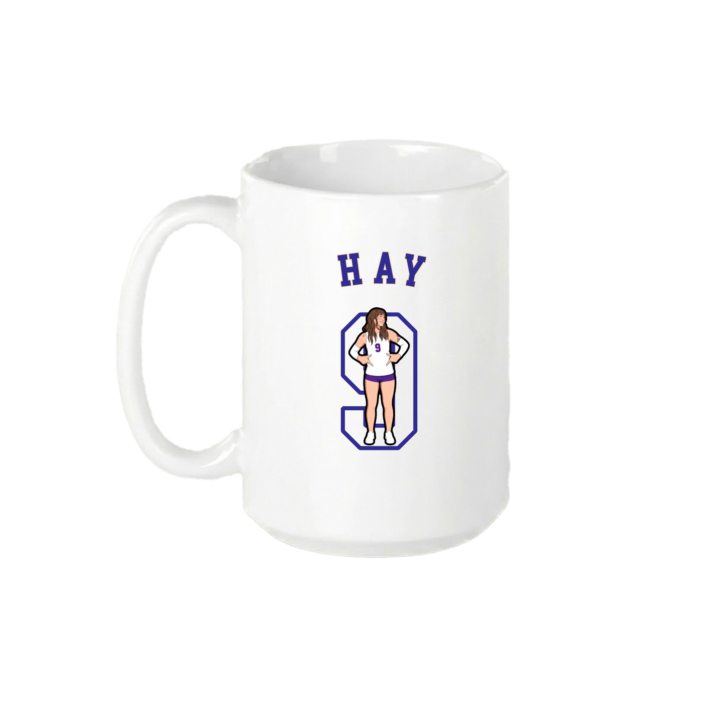 15oz Coffee Mug — Shirsey Arch in White