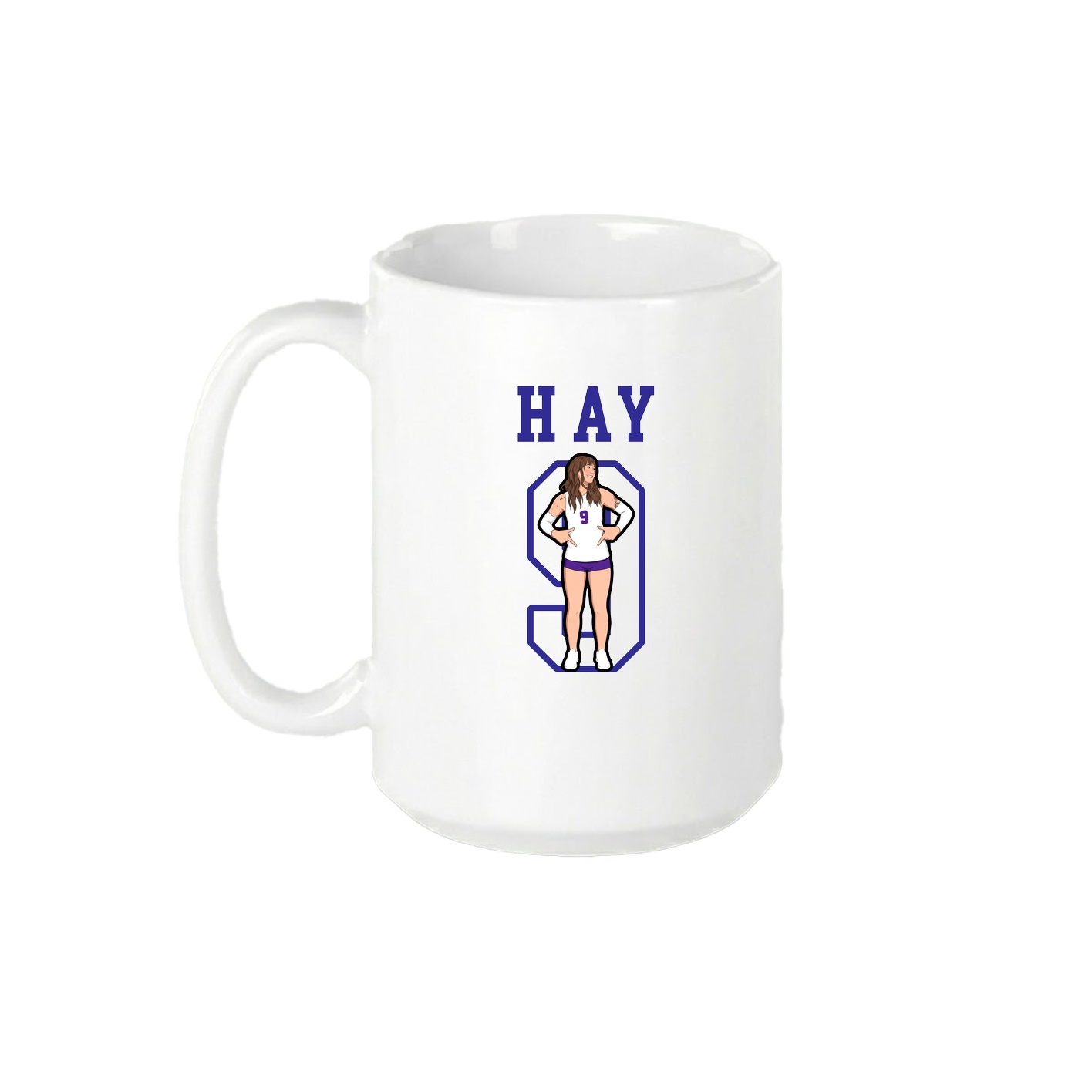 15oz Coffee Mug — Shirsey in White
