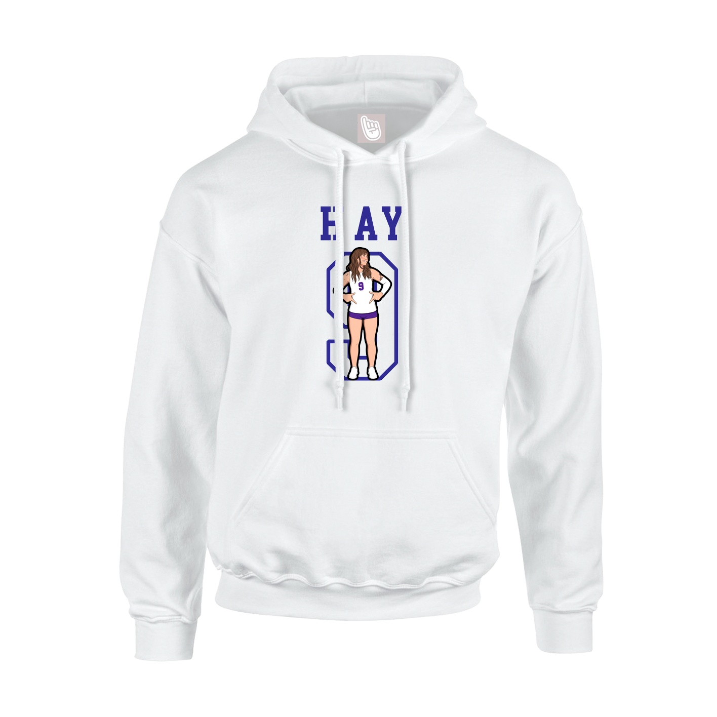 Youth Hoodie — Shirsey in White