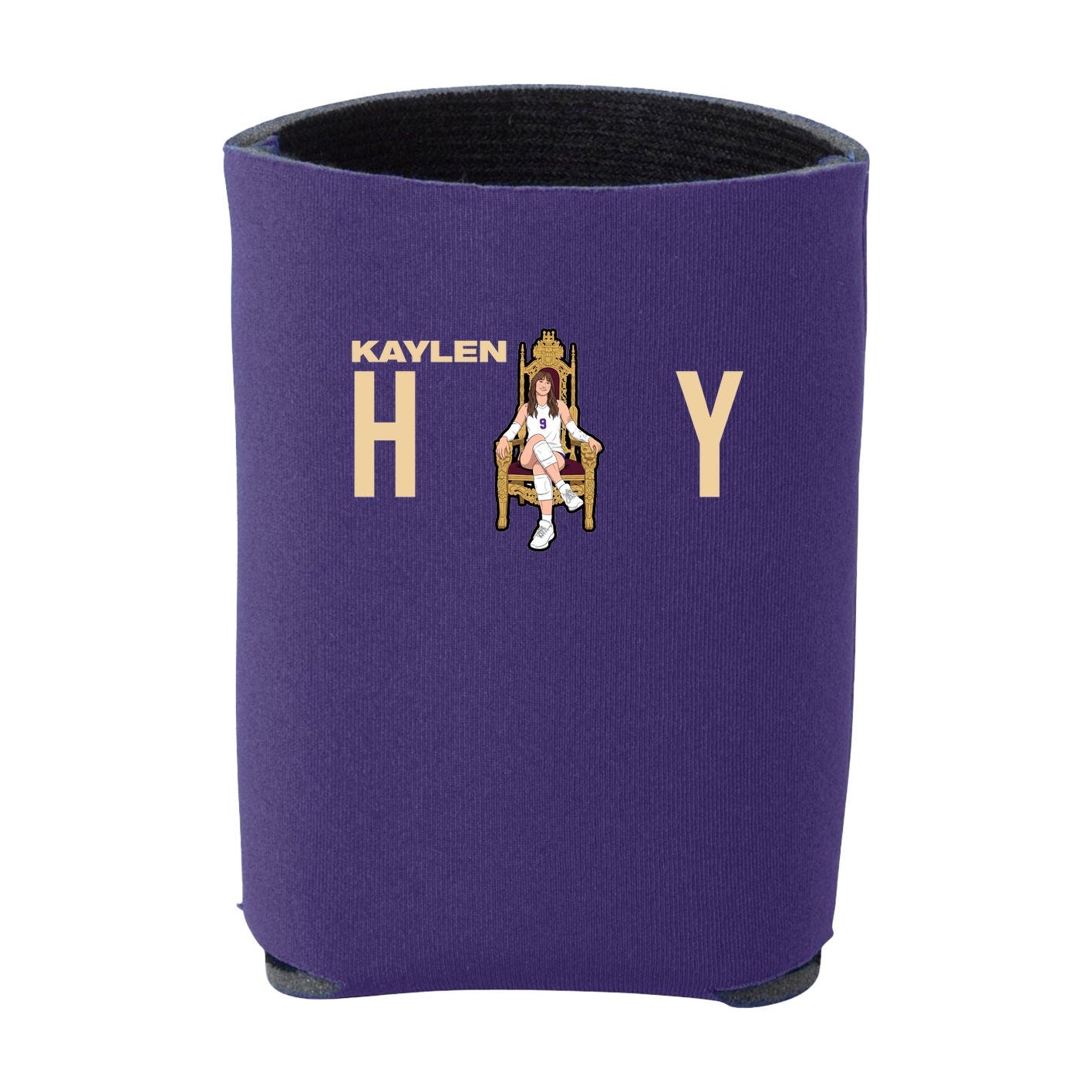 Can Holder — Player Name in Purple