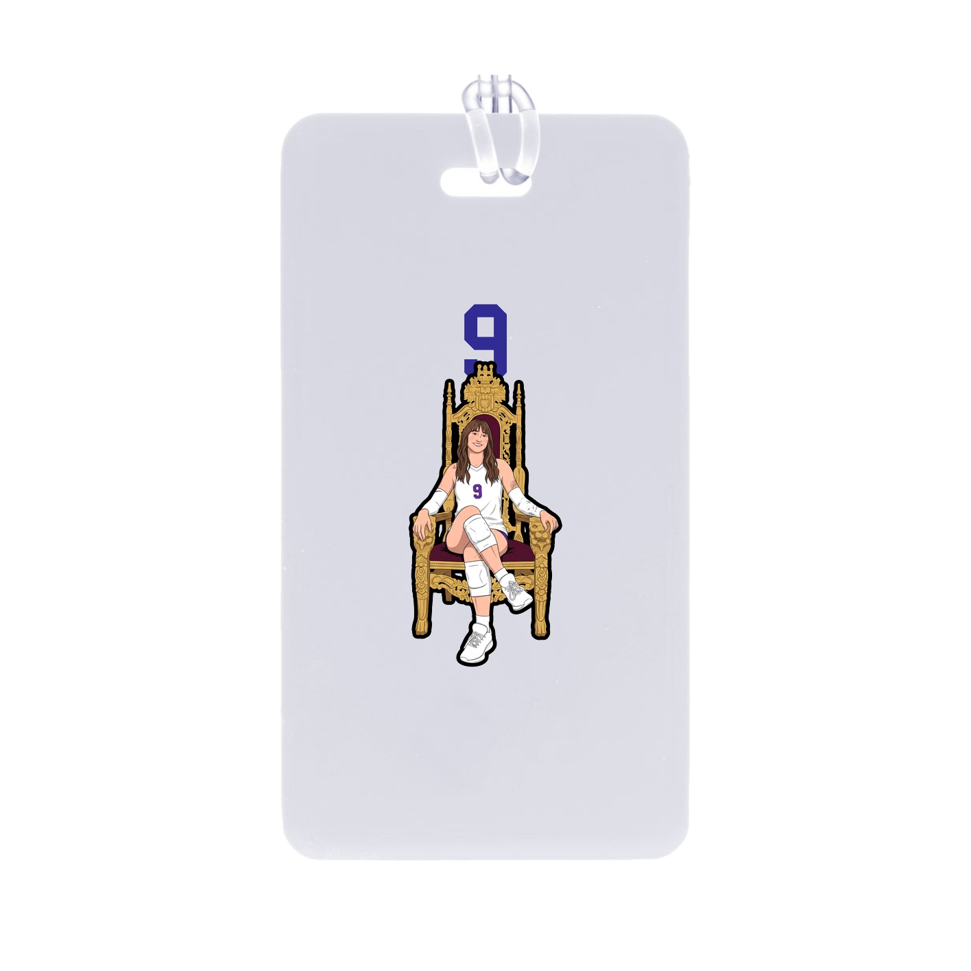 Bag Tag — Number Top in Classic