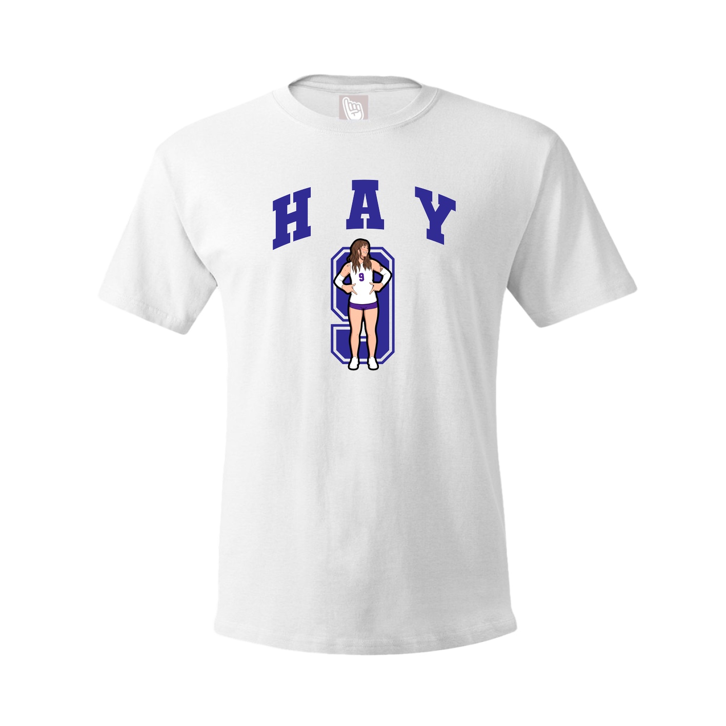 Tee — Number in White