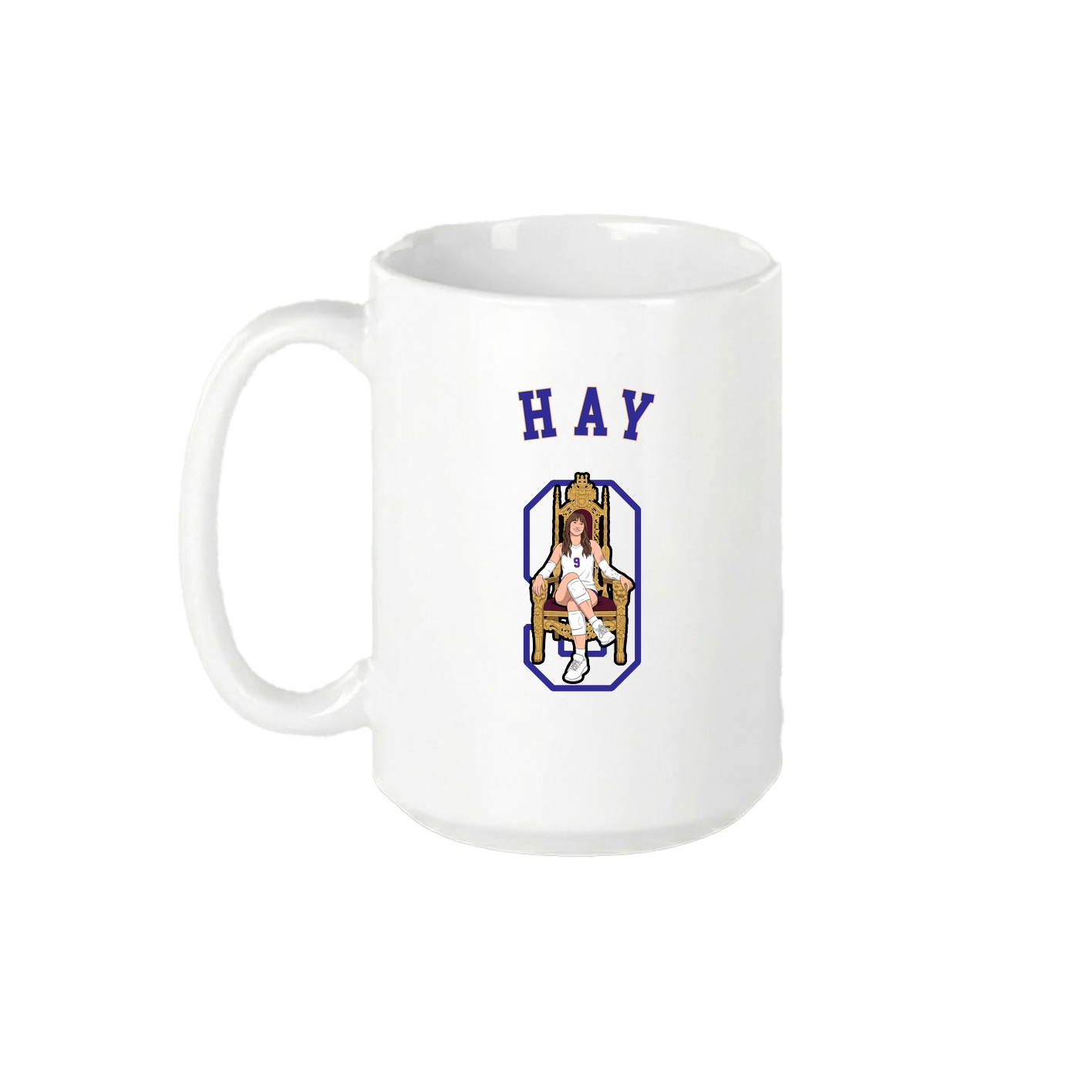 15oz Coffee Mug — Shirsey Arch in White