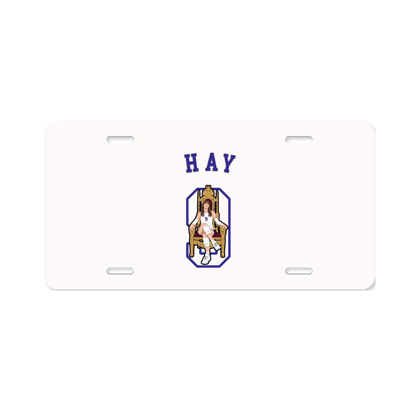 License Plate — Shirsey Arch in Classic