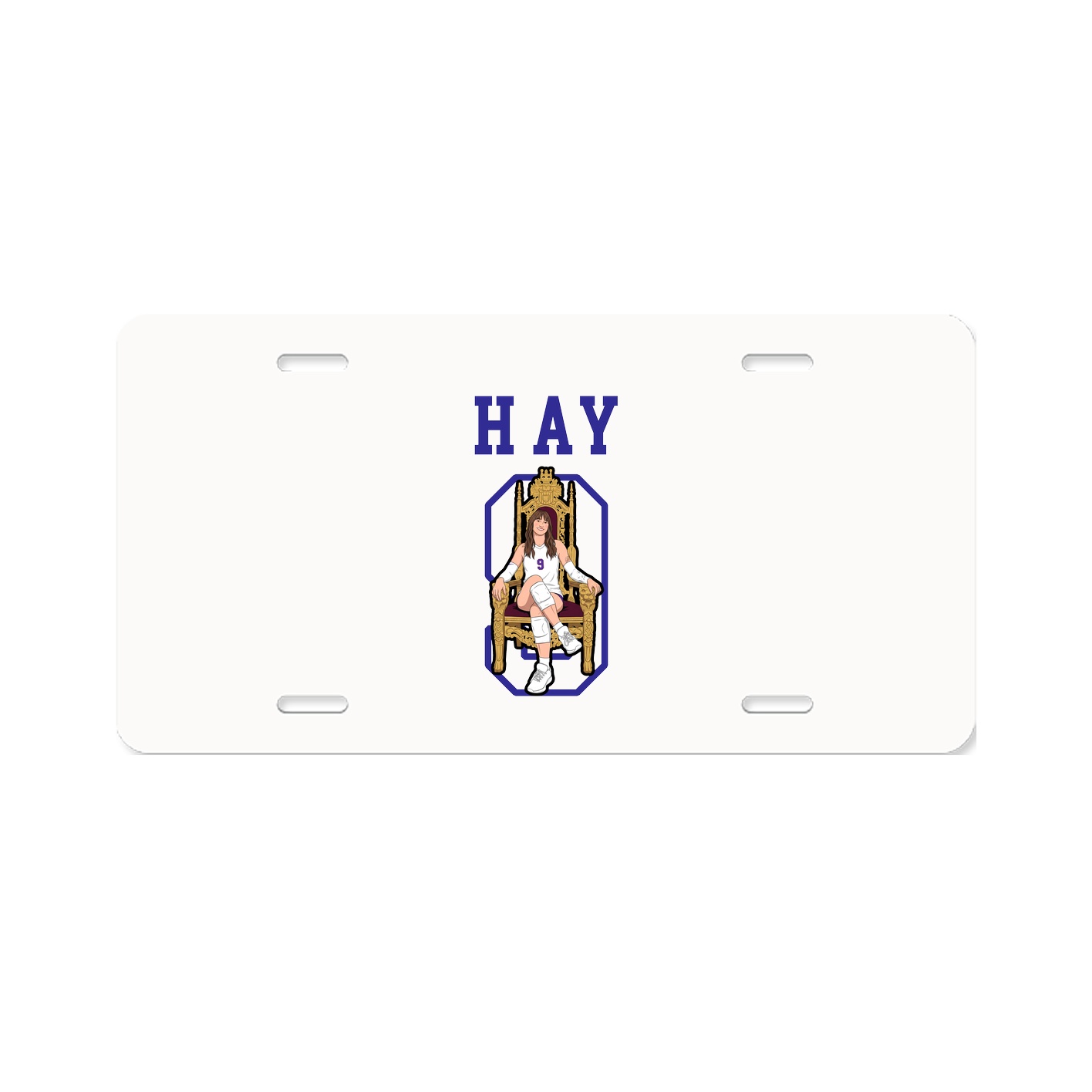 License Plate — Shirsey in Classic
