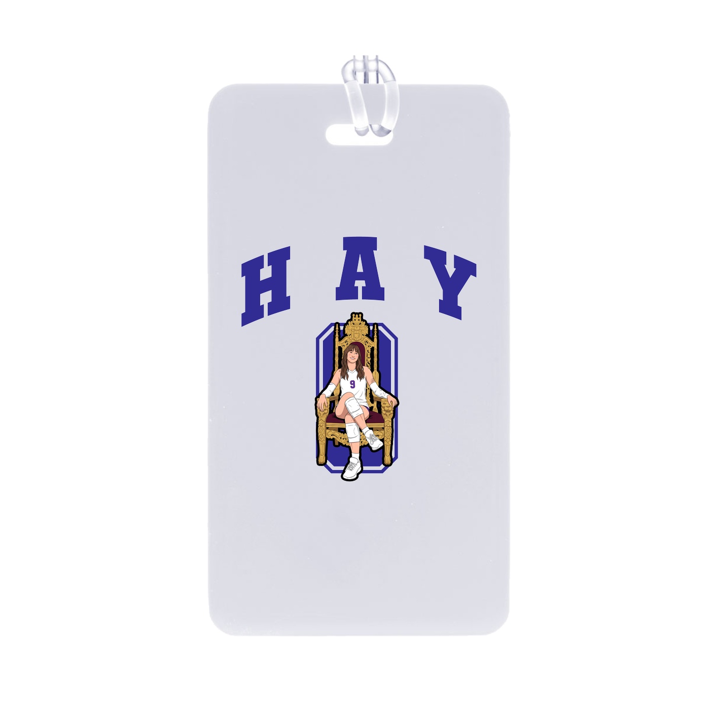 Bag Tag — Number in Classic